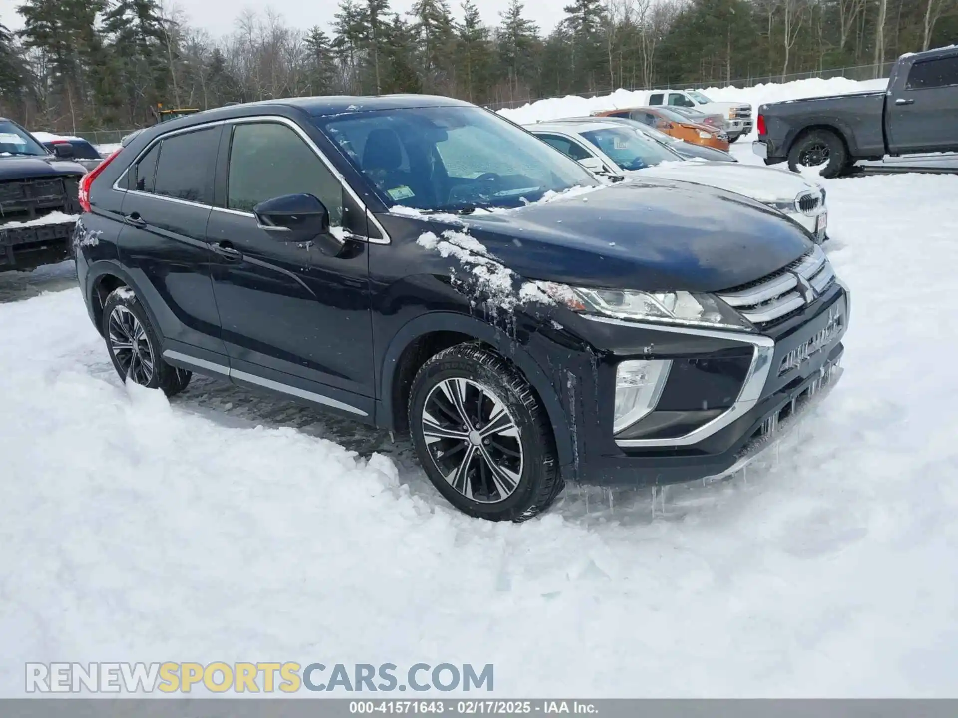 1 Photograph of a damaged car JA4AT5AA0LZ015320 MITSUBISHI ECLIPSE CROSS 2020