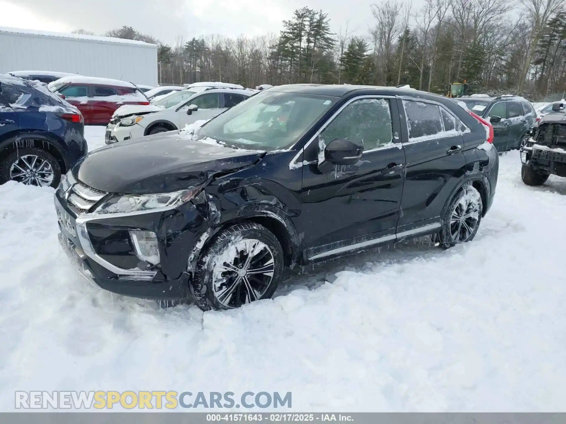2 Photograph of a damaged car JA4AT5AA0LZ015320 MITSUBISHI ECLIPSE CROSS 2020