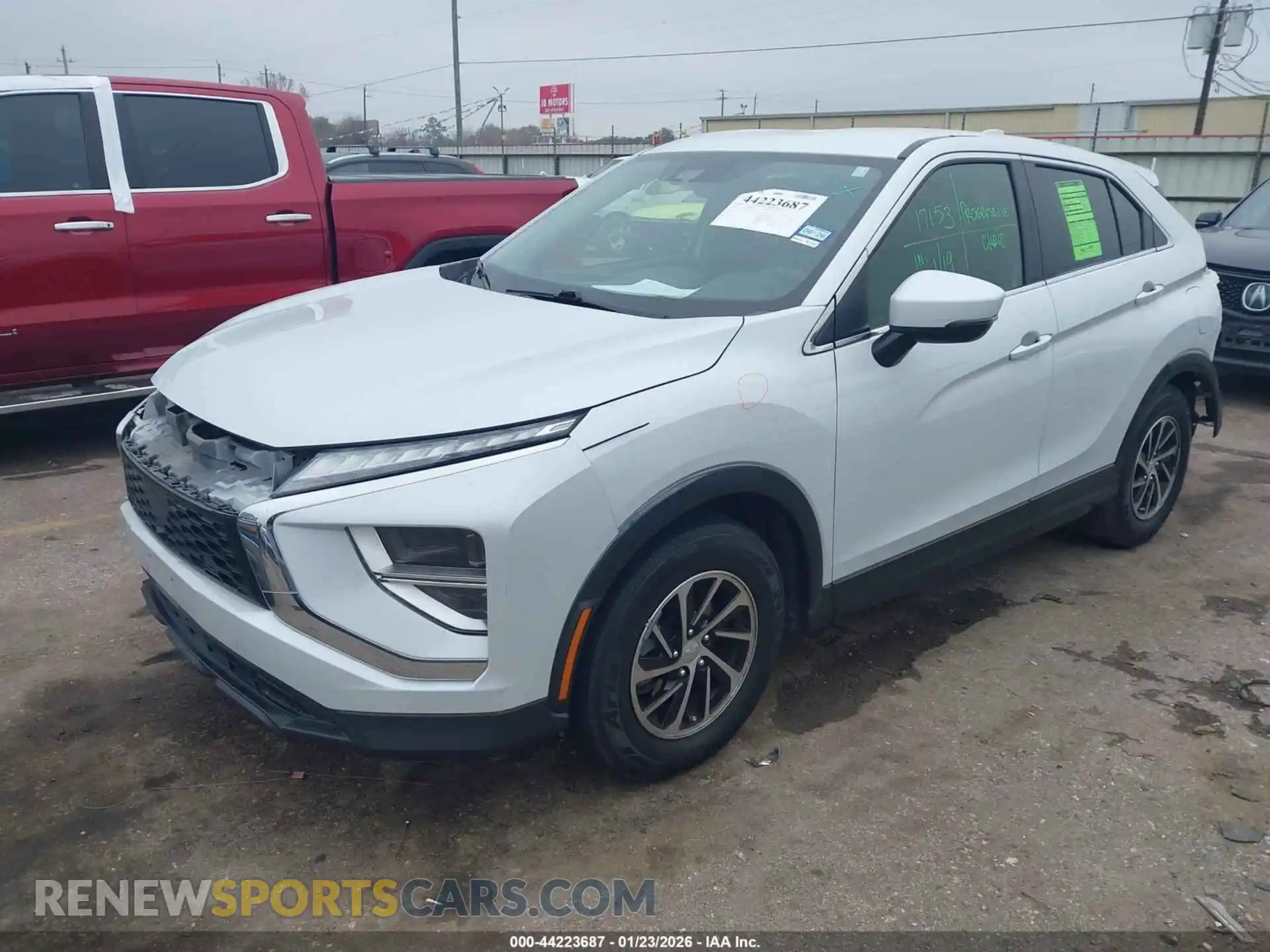 2 Фотография поврежденного автомобиля JA4ASUAA0NZ013938 MITSUBISHI ECLIPSE CROSS 2022