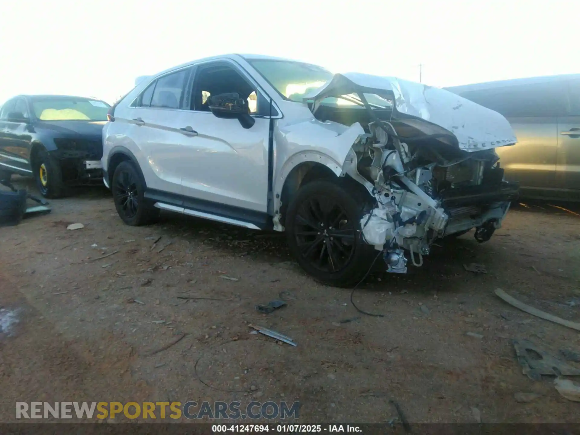 1 Photograph of a damaged car JA4ASVAA4NZ028416 MITSUBISHI ECLIPSE CROSS 2022