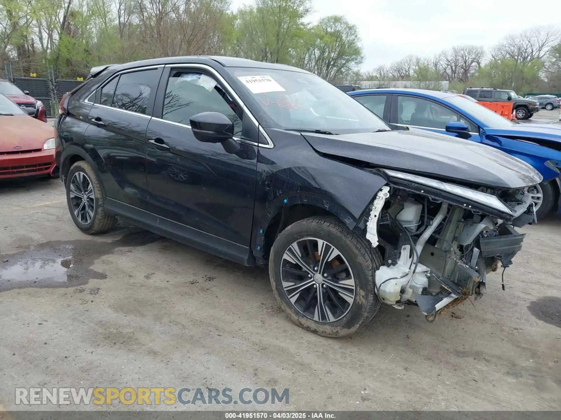 1 Photograph of a damaged car JA4ASWAA3NZ006803 MITSUBISHI ECLIPSE CROSS 2022