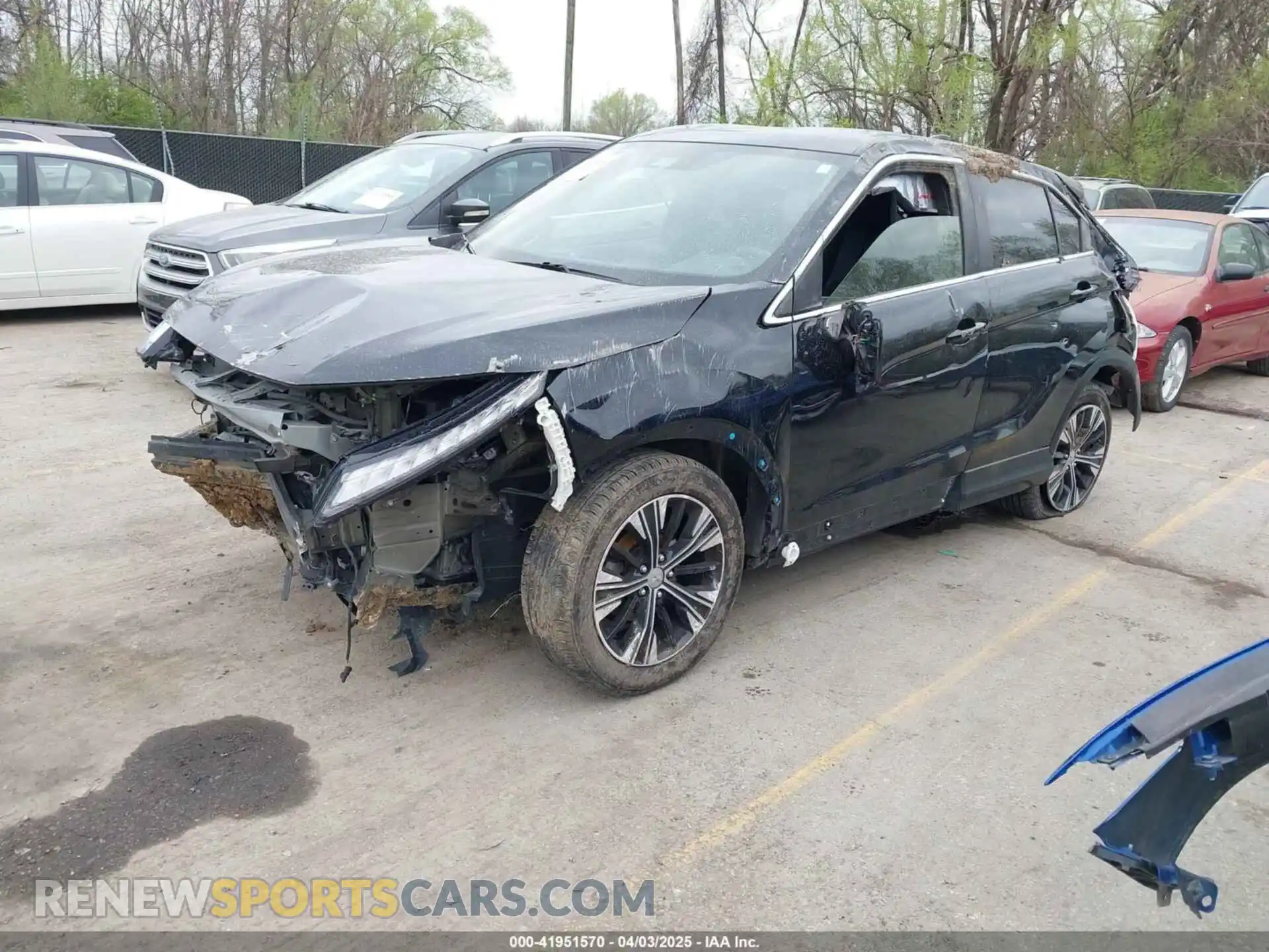 2 Photograph of a damaged car JA4ASWAA3NZ006803 MITSUBISHI ECLIPSE CROSS 2022