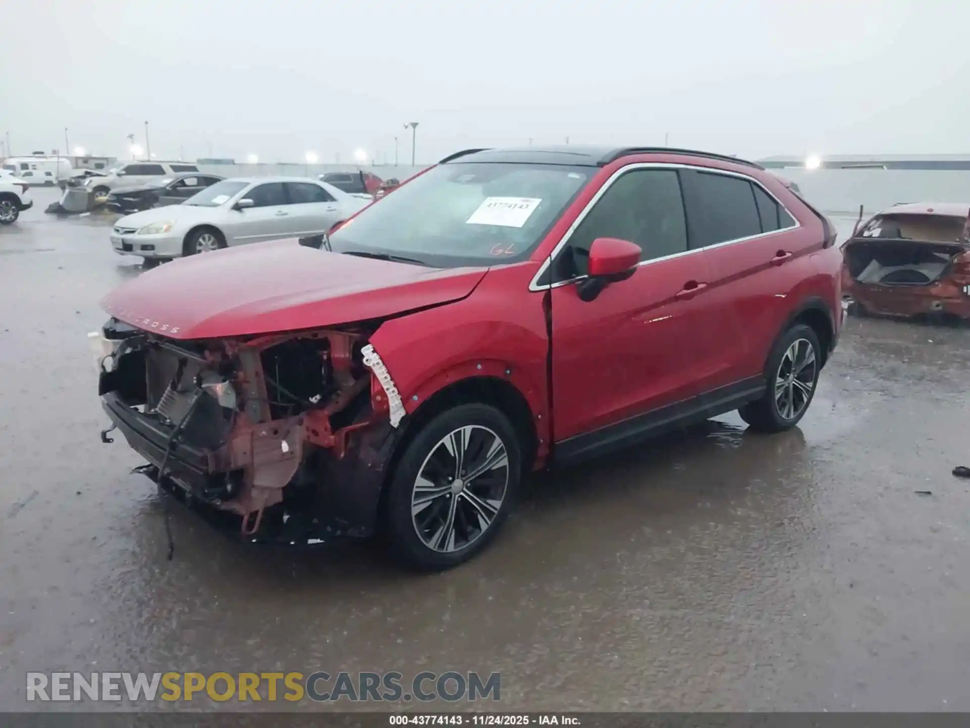 2 Photograph of a damaged car JA4ASWAA4NZ057193 MITSUBISHI ECLIPSE CROSS 2022
