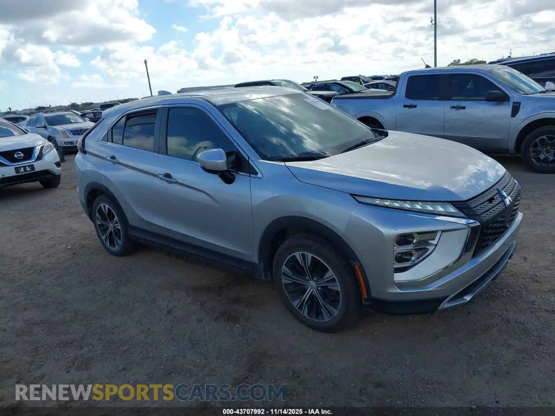 1 Photograph of a damaged car JA4ASWAA6NZ005628 MITSUBISHI ECLIPSE CROSS 2022