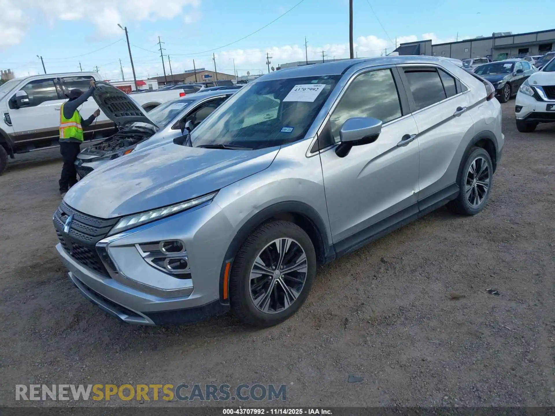 2 Photograph of a damaged car JA4ASWAA6NZ005628 MITSUBISHI ECLIPSE CROSS 2022