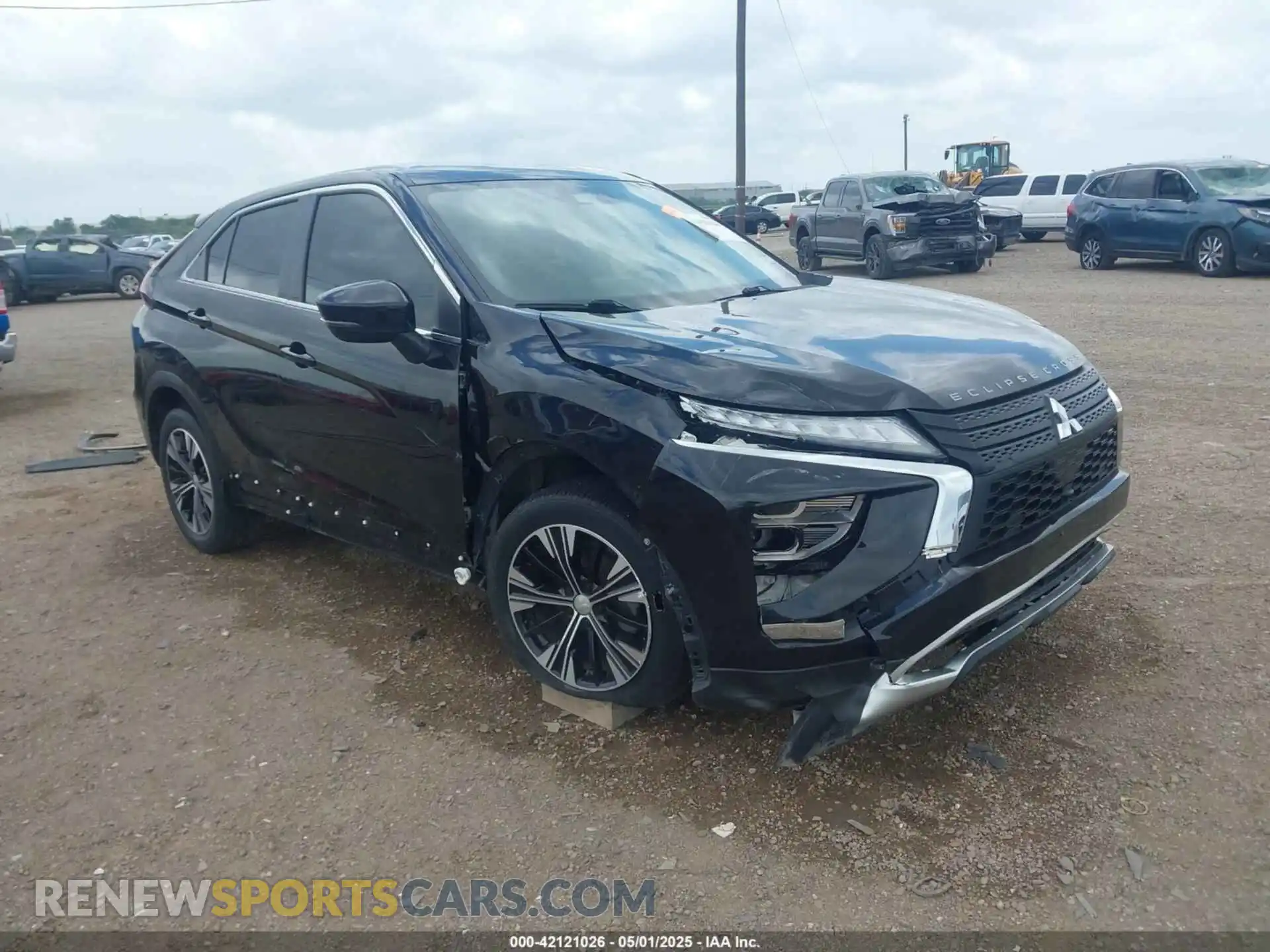 1 Photograph of a damaged car JA4ASWAA6NZ057342 MITSUBISHI ECLIPSE CROSS 2022