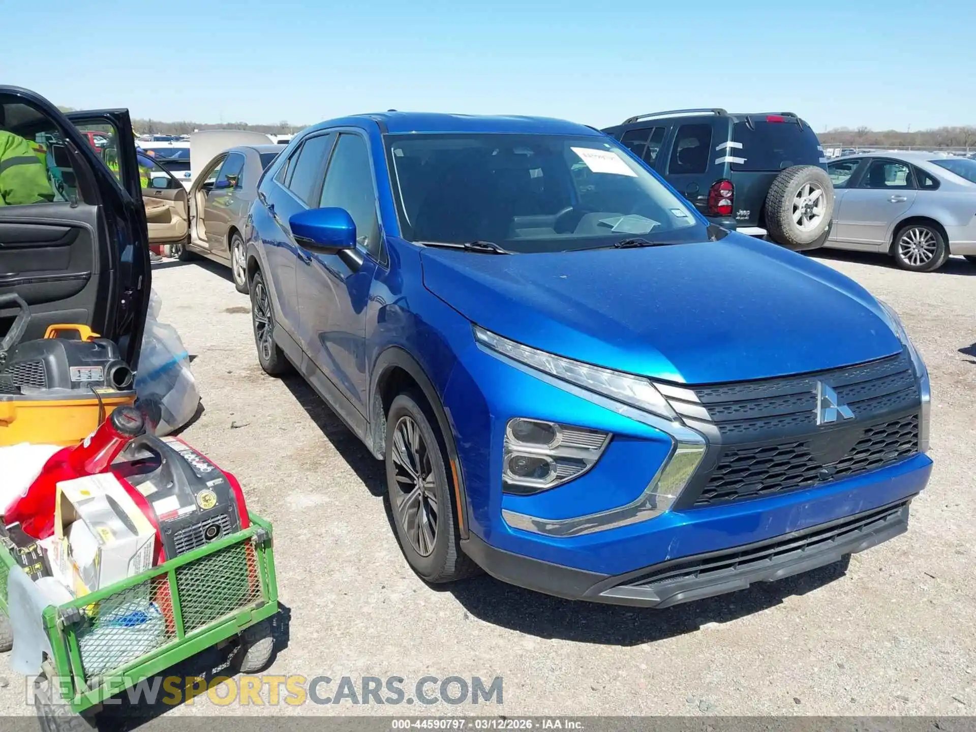 1 Photograph of a damaged car JA4ASWAA9NZ005669 MITSUBISHI ECLIPSE CROSS 2022