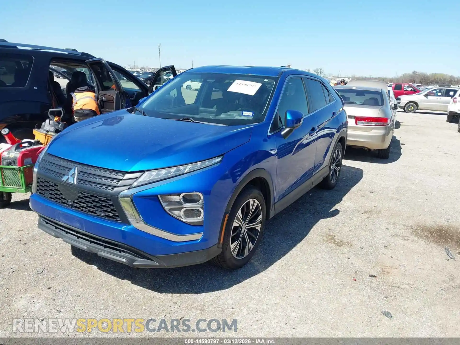 2 Photograph of a damaged car JA4ASWAA9NZ005669 MITSUBISHI ECLIPSE CROSS 2022