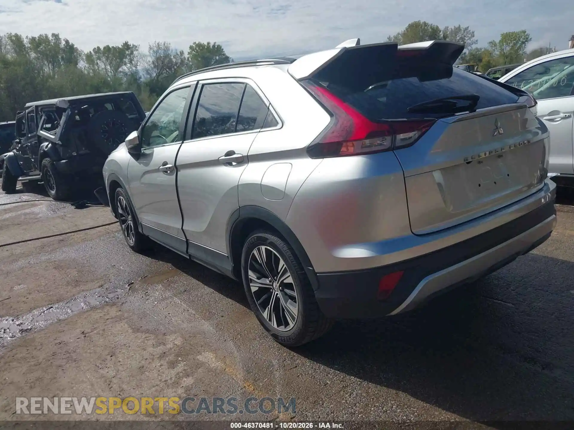 3 fotografías del automóvil dañado JA4ASWAAXNZ003364 MITSUBISHI ECLIPSE CROSS 2022
