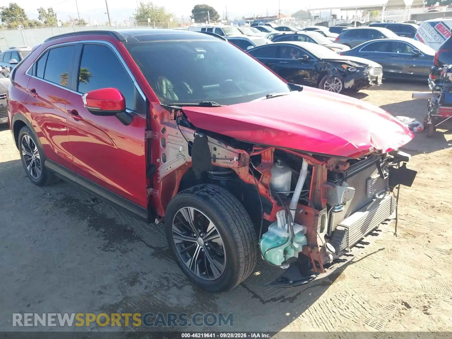1 Photograph of a damaged car JA4ASWAAXNZ057439 MITSUBISHI ECLIPSE CROSS 2022
