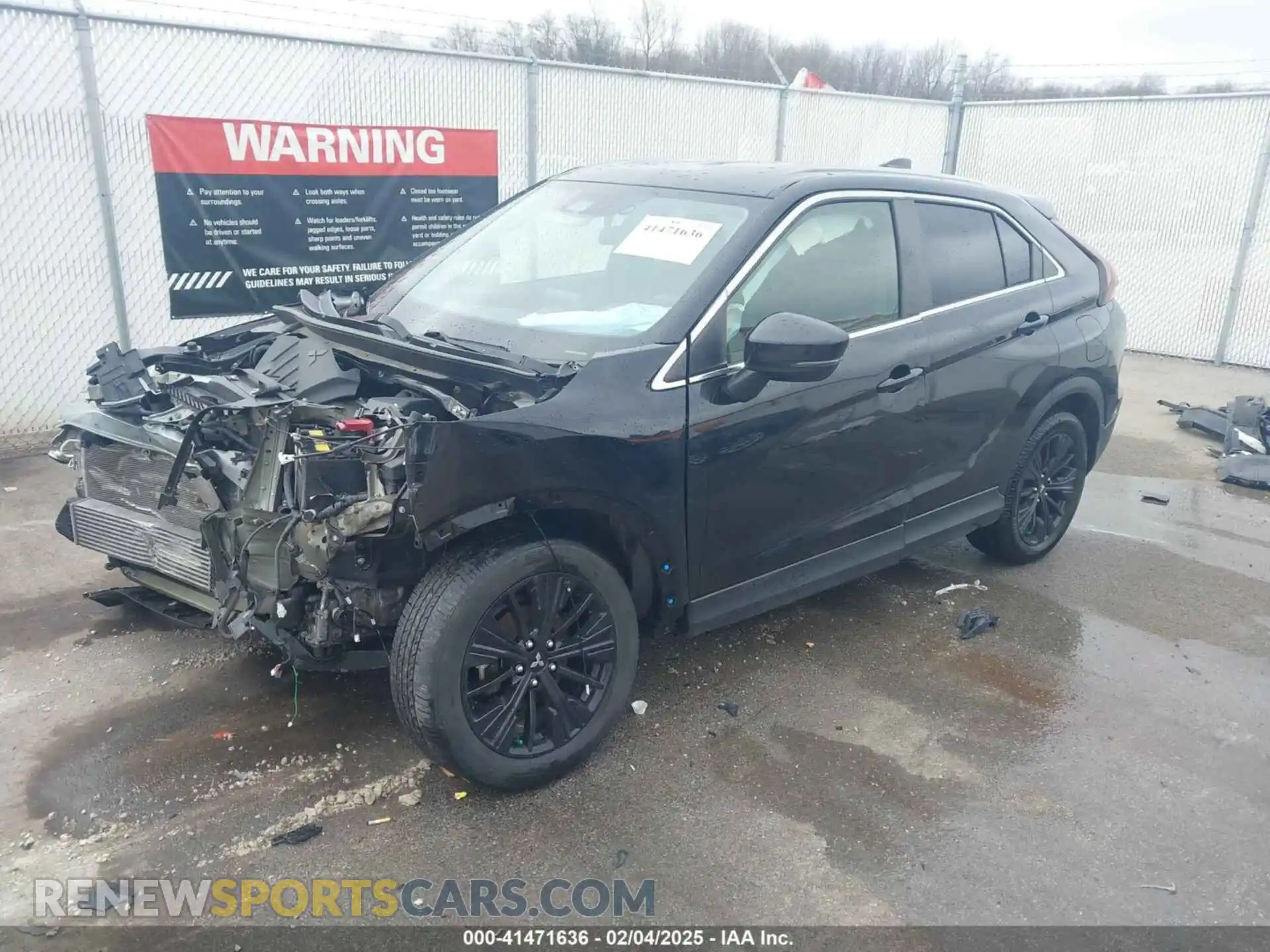 2 Photograph of a damaged car JA4ATVAA0NZ000559 MITSUBISHI ECLIPSE CROSS 2022