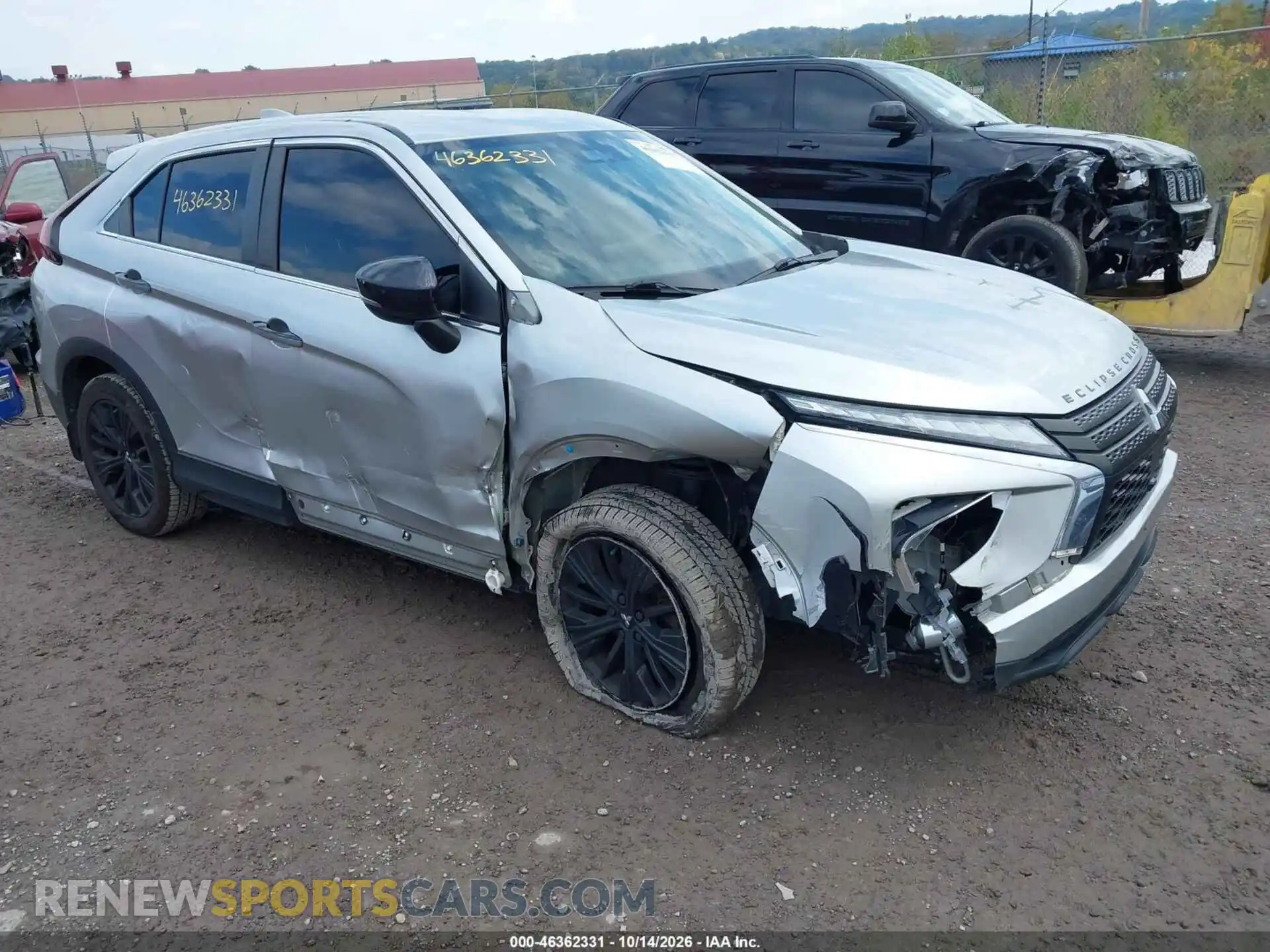 1 Photograph of a damaged car JA4ATVAA4NZ042636 MITSUBISHI ECLIPSE CROSS 2022