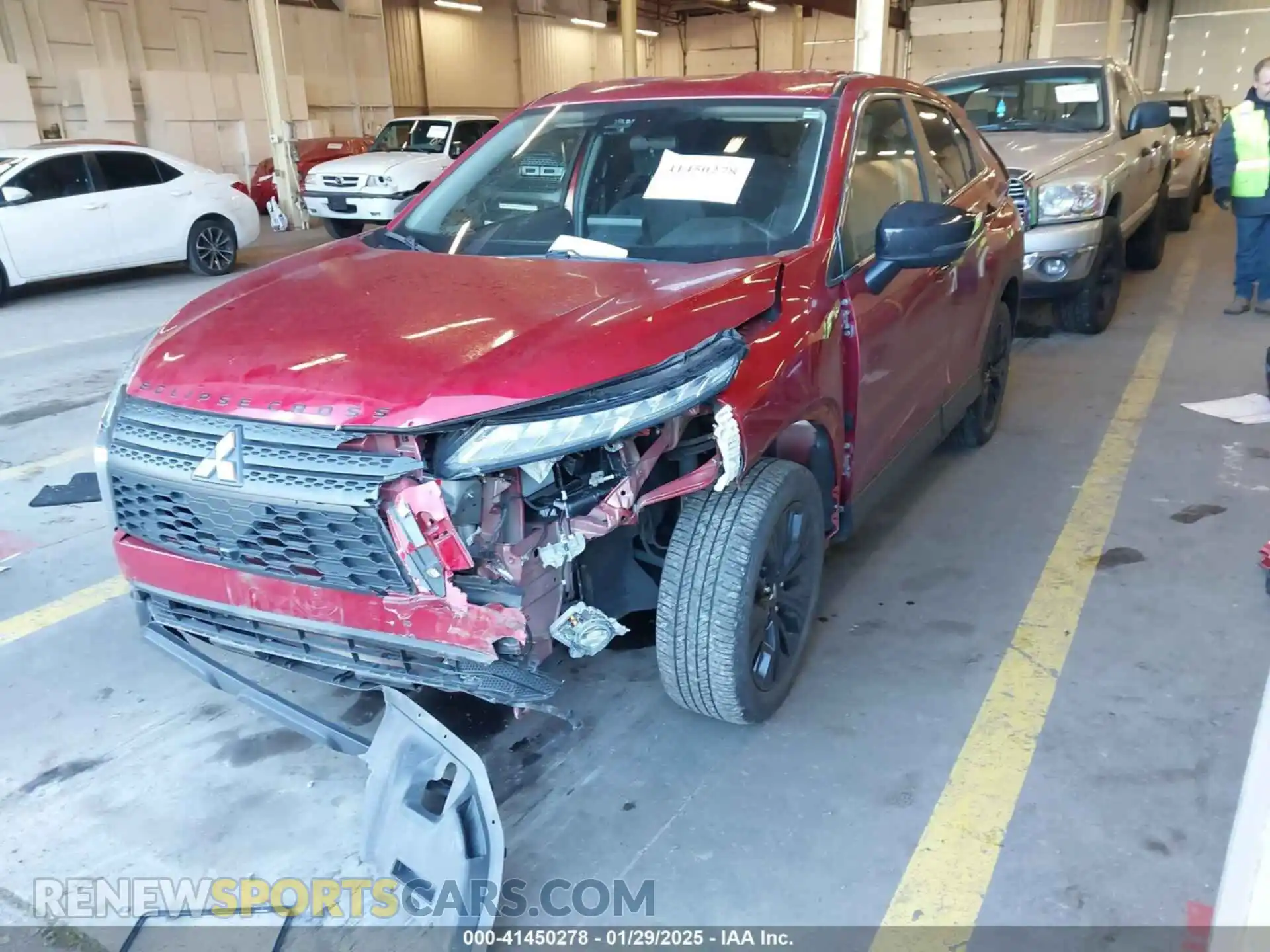 2 Фотография поврежденного автомобиля JA4ATVAA6NZ013879 MITSUBISHI ECLIPSE CROSS 2022