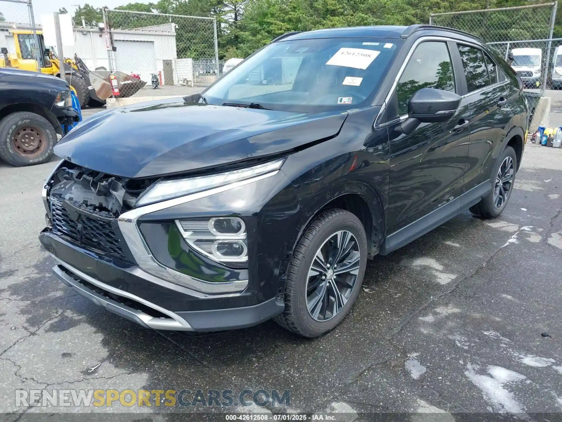 2 Photograph of a damaged car JA4ATWAA0NZ003015 MITSUBISHI ECLIPSE CROSS 2022