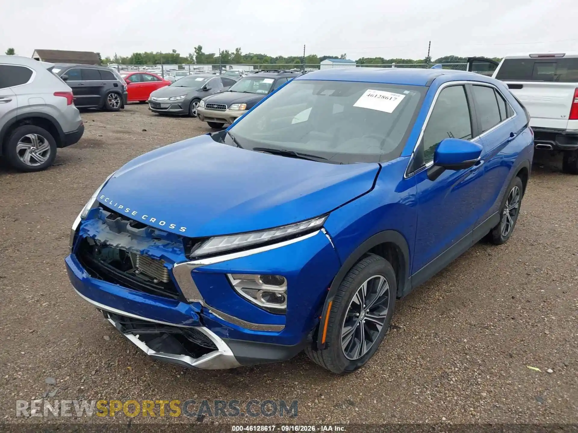 2 Photograph of a damaged car JA4ATWAA0NZ047564 MITSUBISHI ECLIPSE CROSS 2022