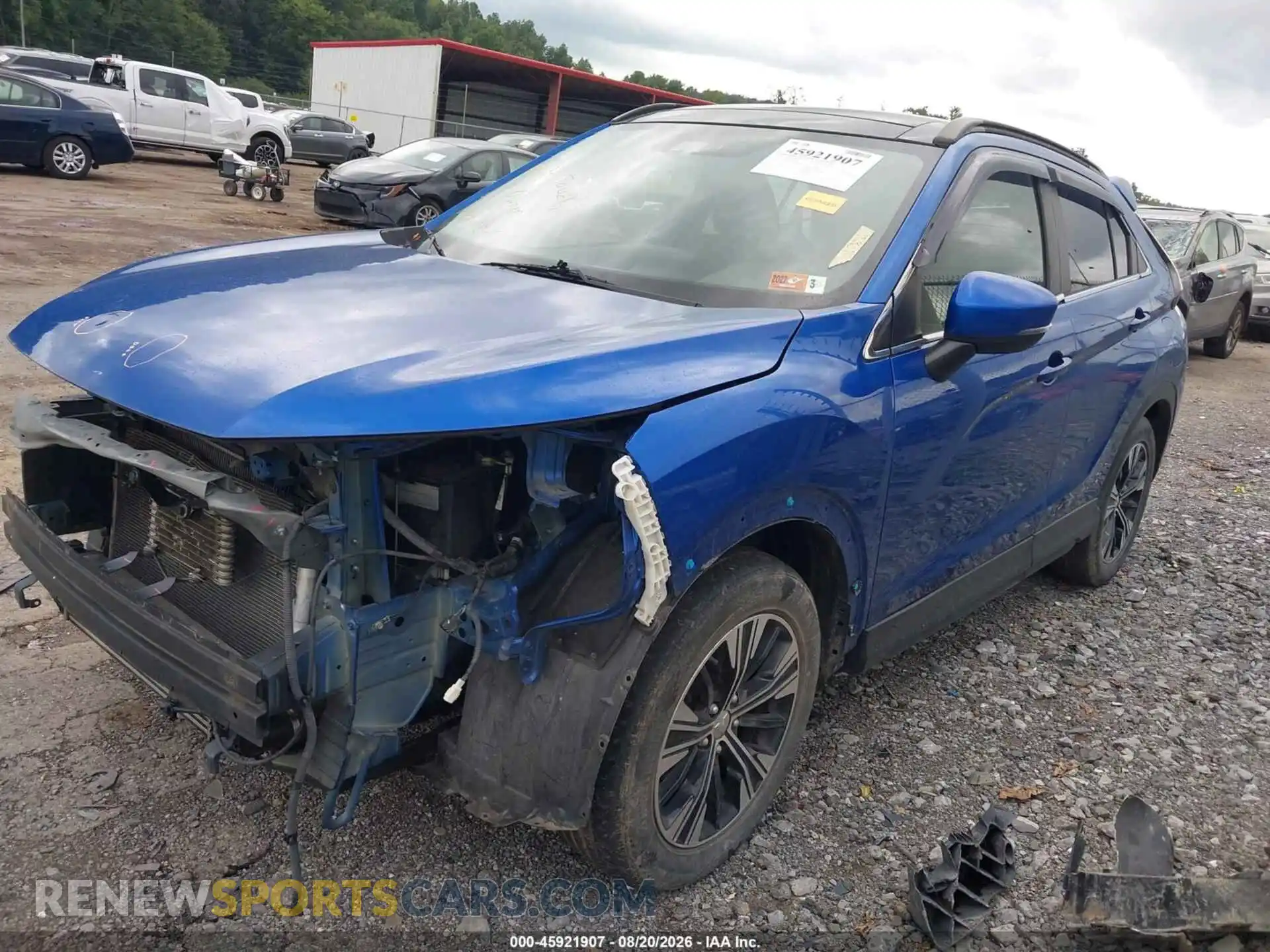 2 fotografías del automóvil dañado JA4ATWAA1NZ004769 MITSUBISHI ECLIPSE CROSS 2022