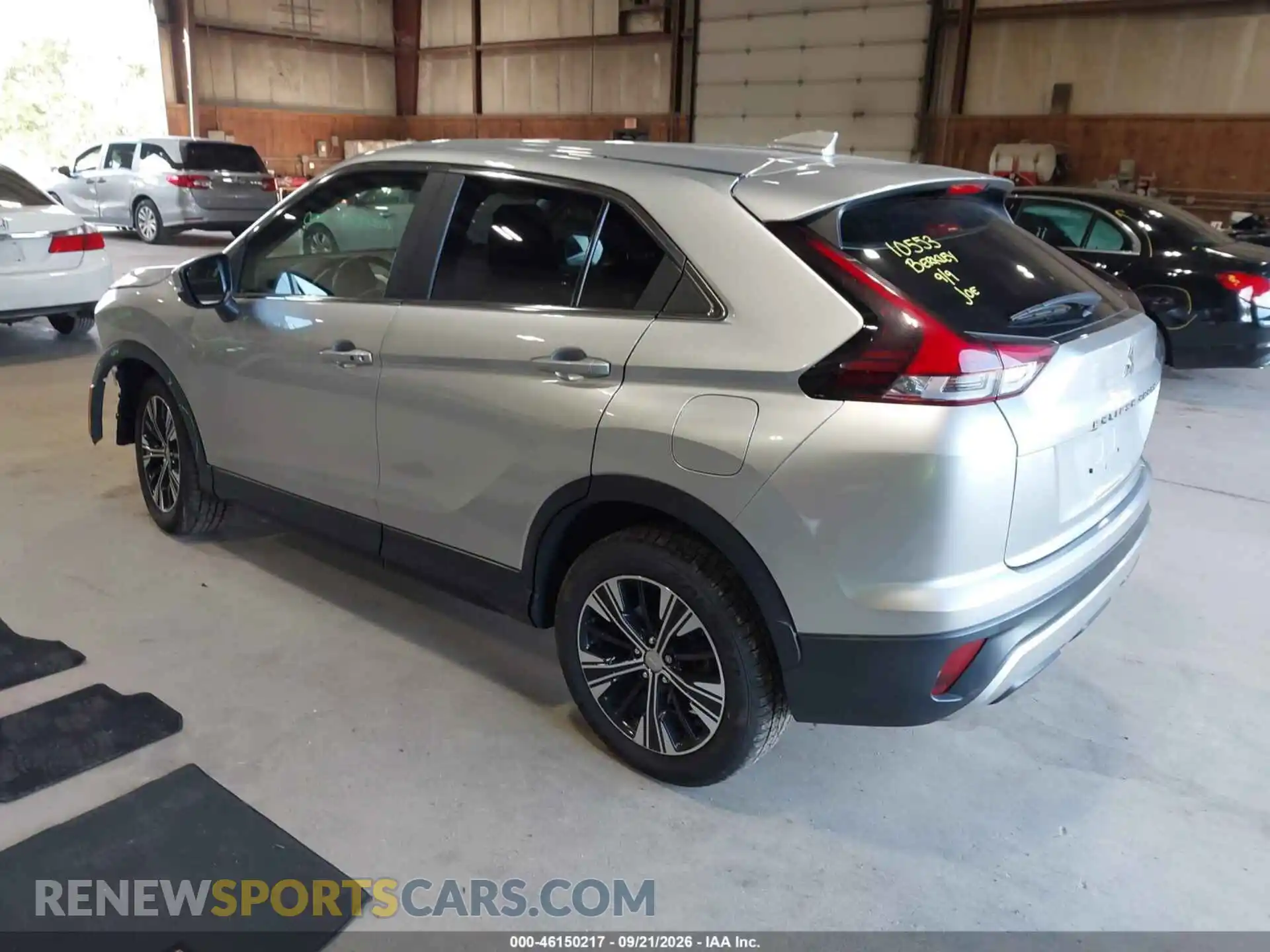 3 Photograph of a damaged car JA4ATWAA3NZ056372 MITSUBISHI ECLIPSE CROSS 2022