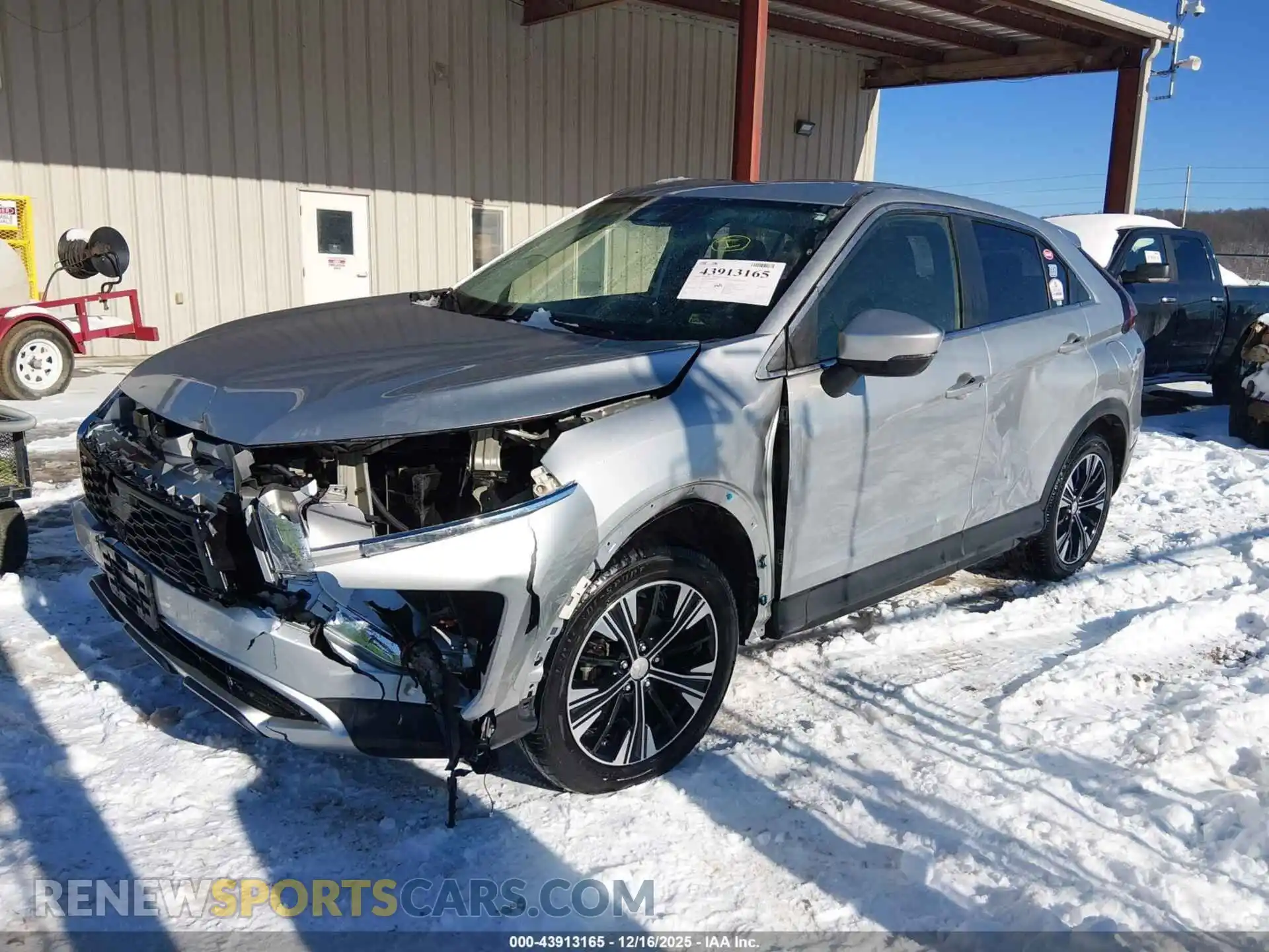 2 Photograph of a damaged car JA4ATWAA4NZ000585 MITSUBISHI ECLIPSE CROSS 2022