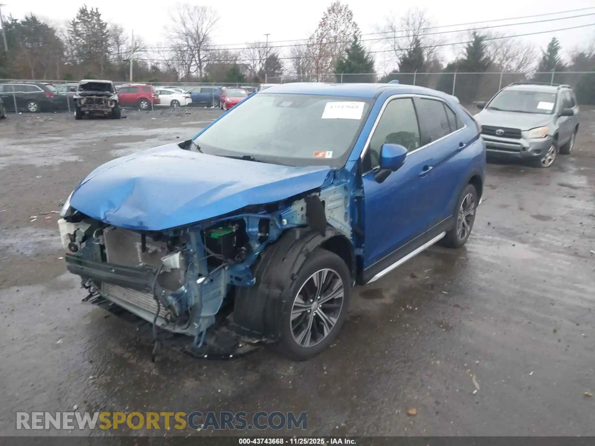 2 Photograph of a damaged car JA4ATWAA4NZ049611 MITSUBISHI ECLIPSE CROSS 2022