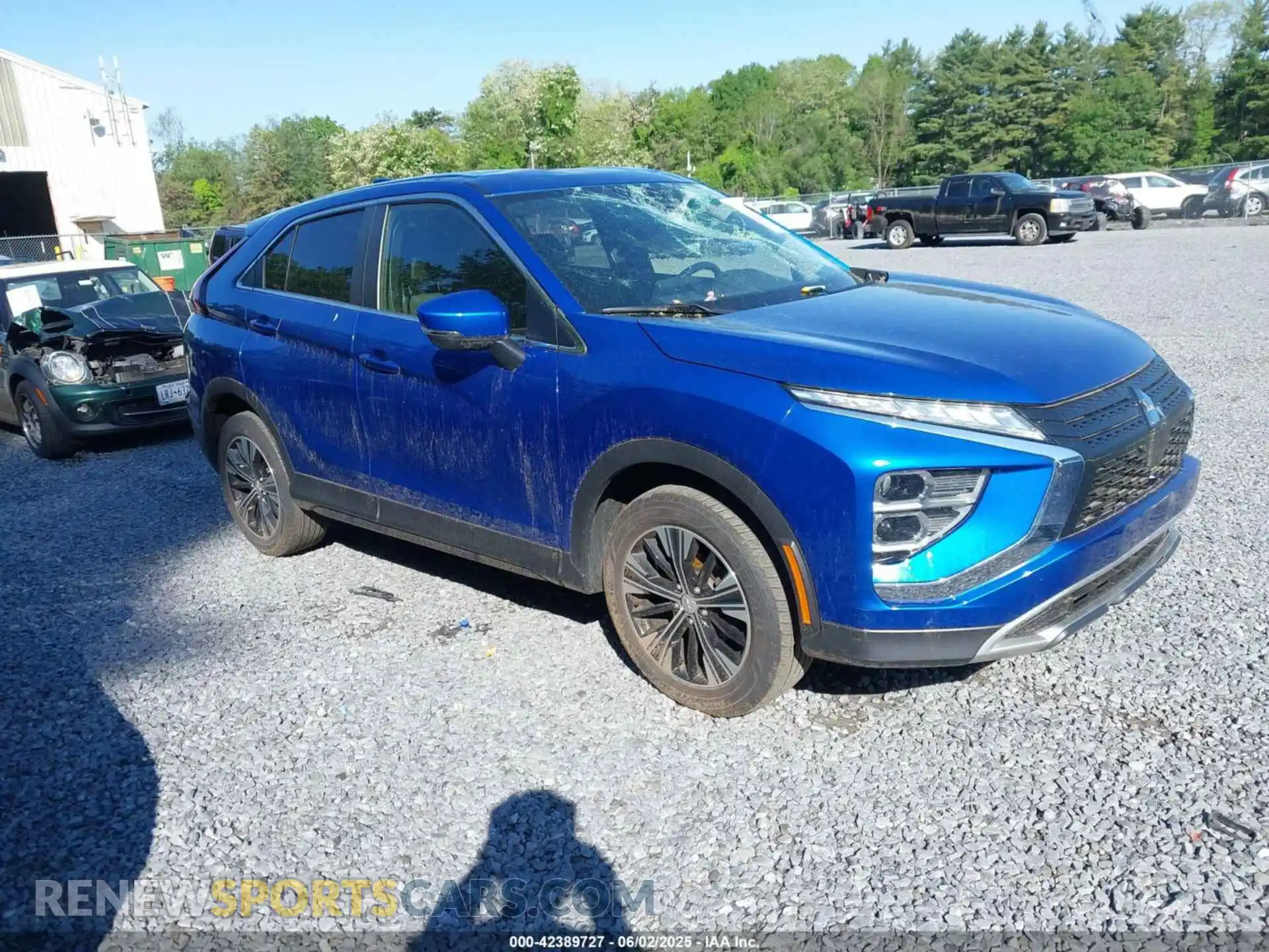 1 Photograph of a damaged car JA4ATWAA6NZ034897 MITSUBISHI ECLIPSE CROSS 2022