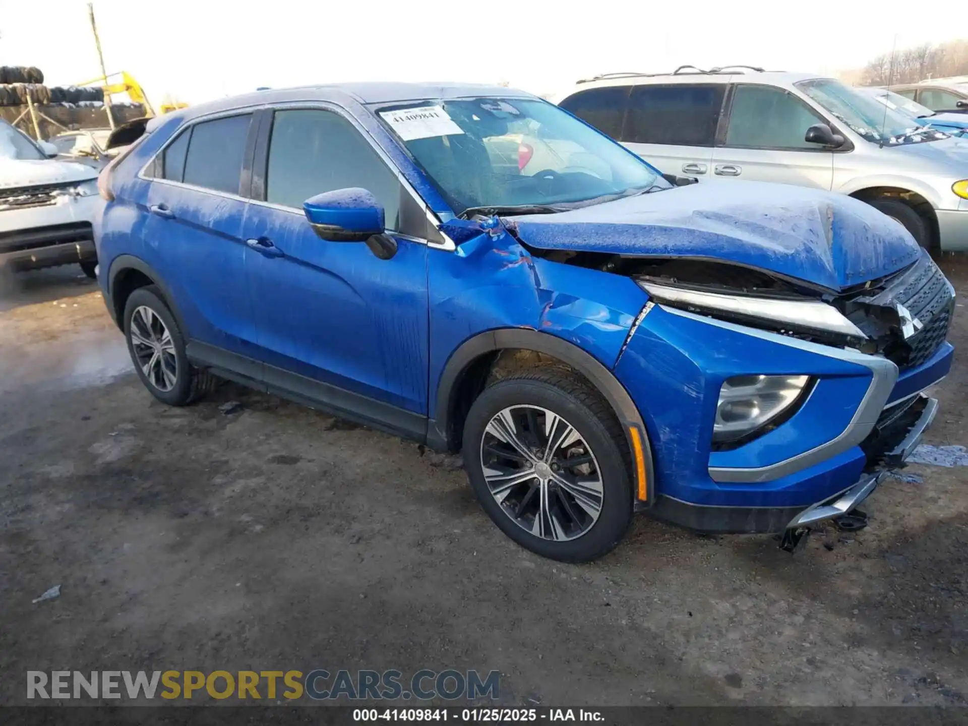 1 Photograph of a damaged car JA4ATWAA6NZ044720 MITSUBISHI ECLIPSE CROSS 2022