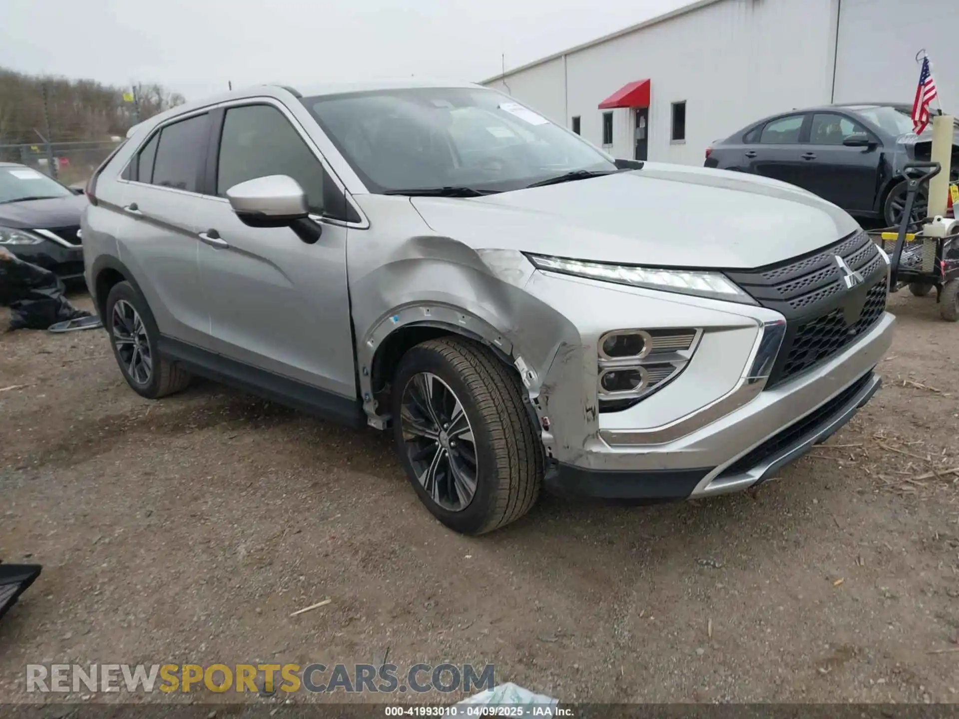 1 Photograph of a damaged car JA4ATWAA7NZ001388 MITSUBISHI ECLIPSE CROSS 2022