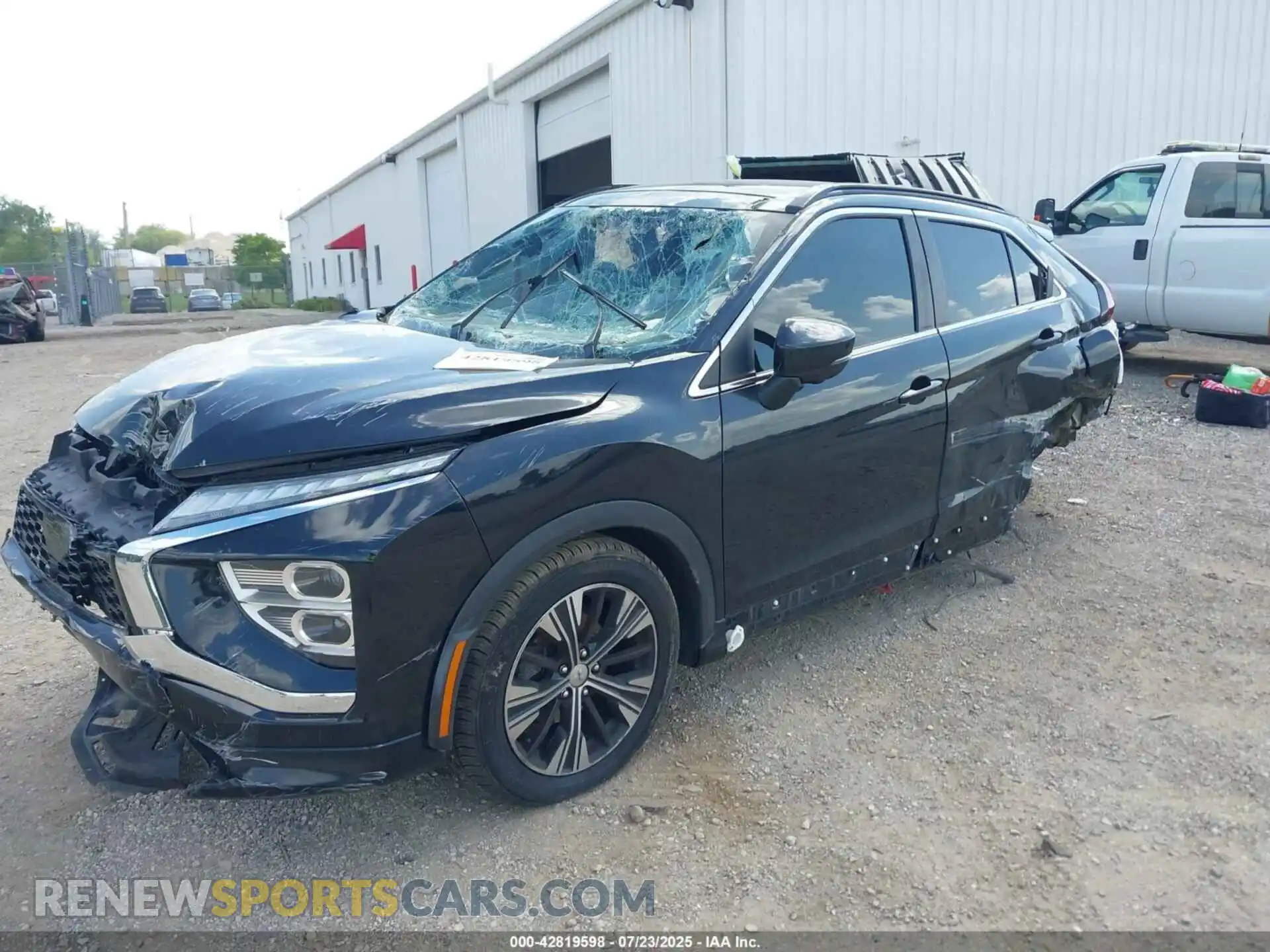 2 Photograph of a damaged car JA4ATWAA7NZ018367 MITSUBISHI ECLIPSE CROSS 2022
