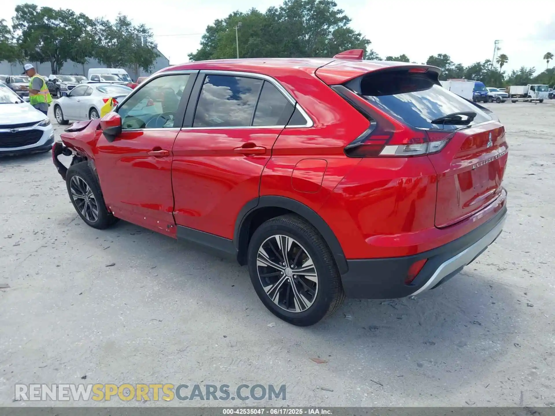 3 fotografías del automóvil dañado JA4ATWAA9NZ004907 MITSUBISHI ECLIPSE CROSS 2022