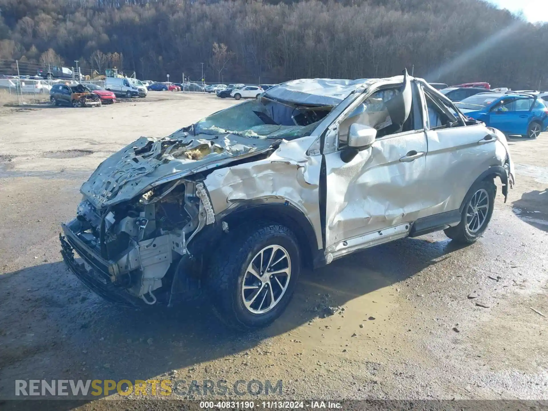 2 Photograph of a damaged car JA4ATUAA4PZ051060 MITSUBISHI ECLIPSE CROSS 2023