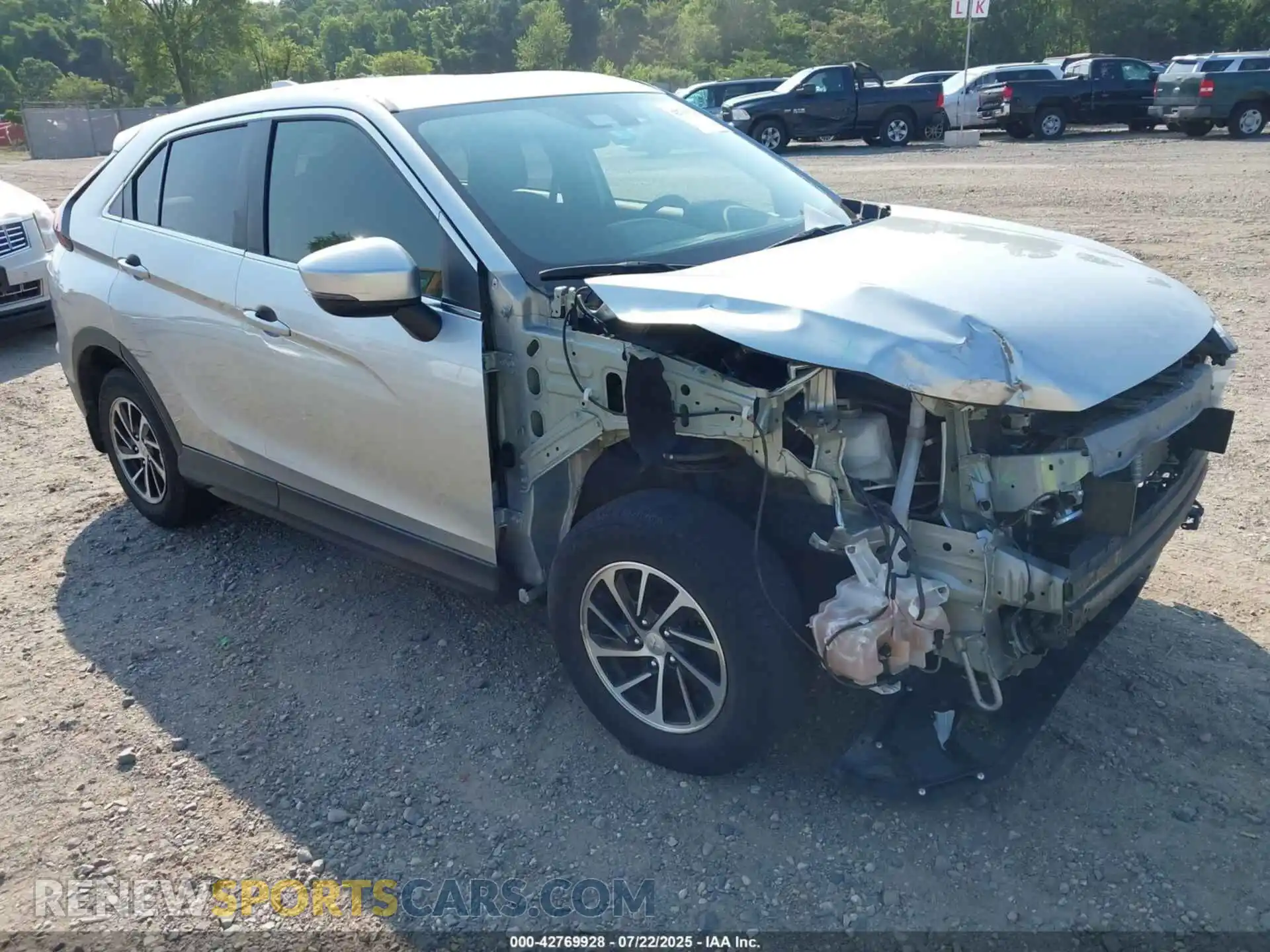 1 Photograph of a damaged car JA4ATUAA6PZ002667 MITSUBISHI ECLIPSE CROSS 2023