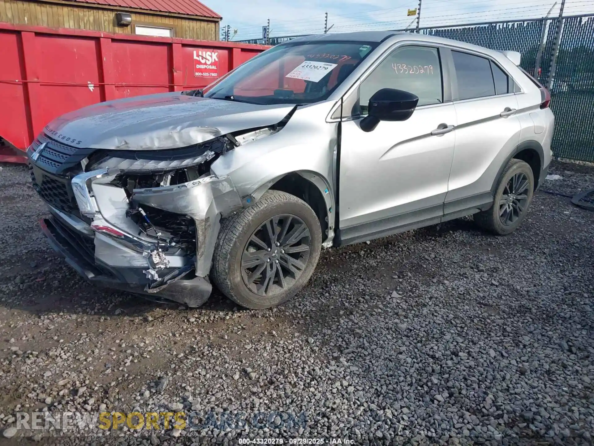 2 Photograph of a damaged car JA4ATVAA5PZ001385 MITSUBISHI ECLIPSE CROSS 2023