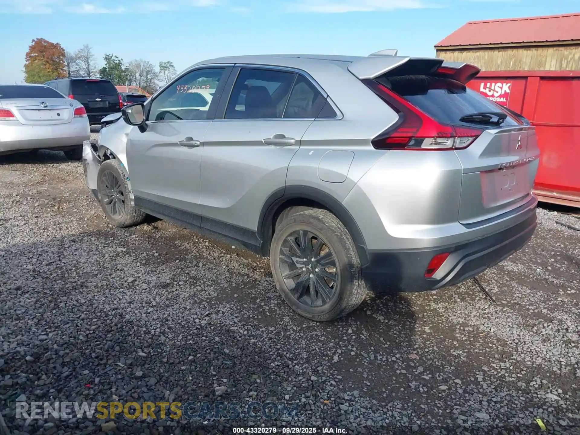 3 Photograph of a damaged car JA4ATVAA5PZ001385 MITSUBISHI ECLIPSE CROSS 2023