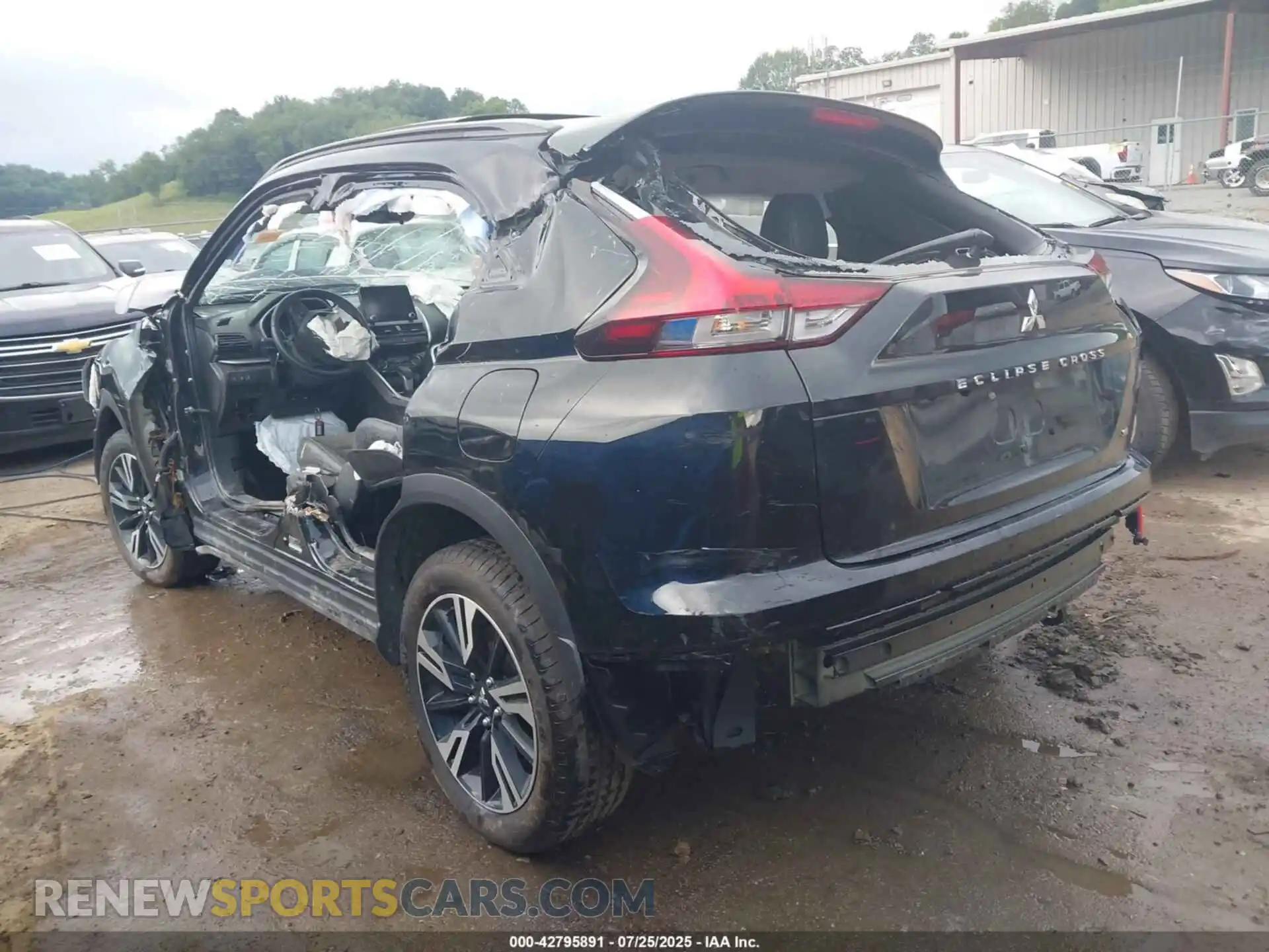 3 Photograph of a damaged car JA4ATWAA1PZ041730 MITSUBISHI ECLIPSE CROSS 2023
