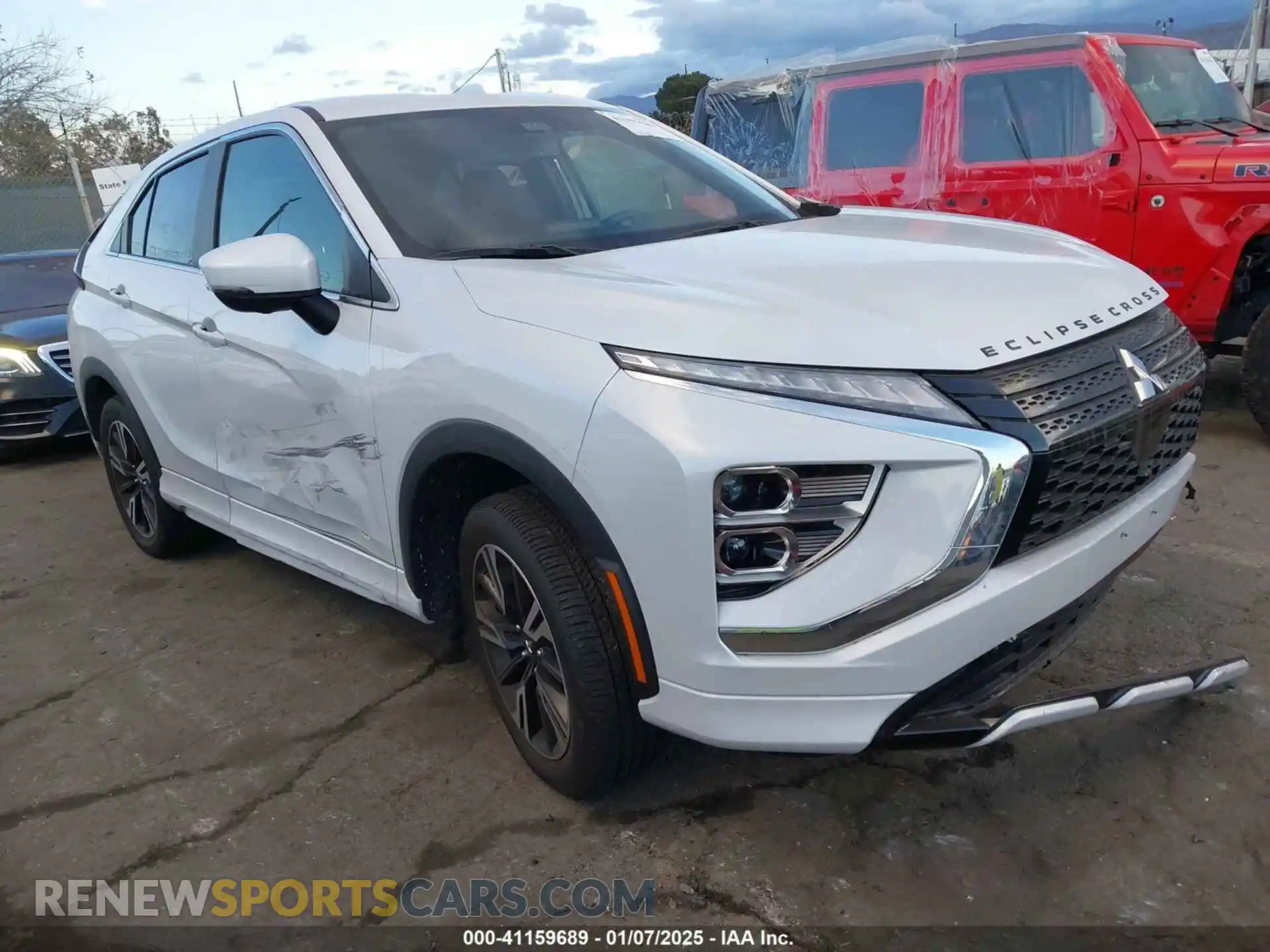 1 Photograph of a damaged car JA4ATWAA3PZ003576 MITSUBISHI ECLIPSE CROSS 2023