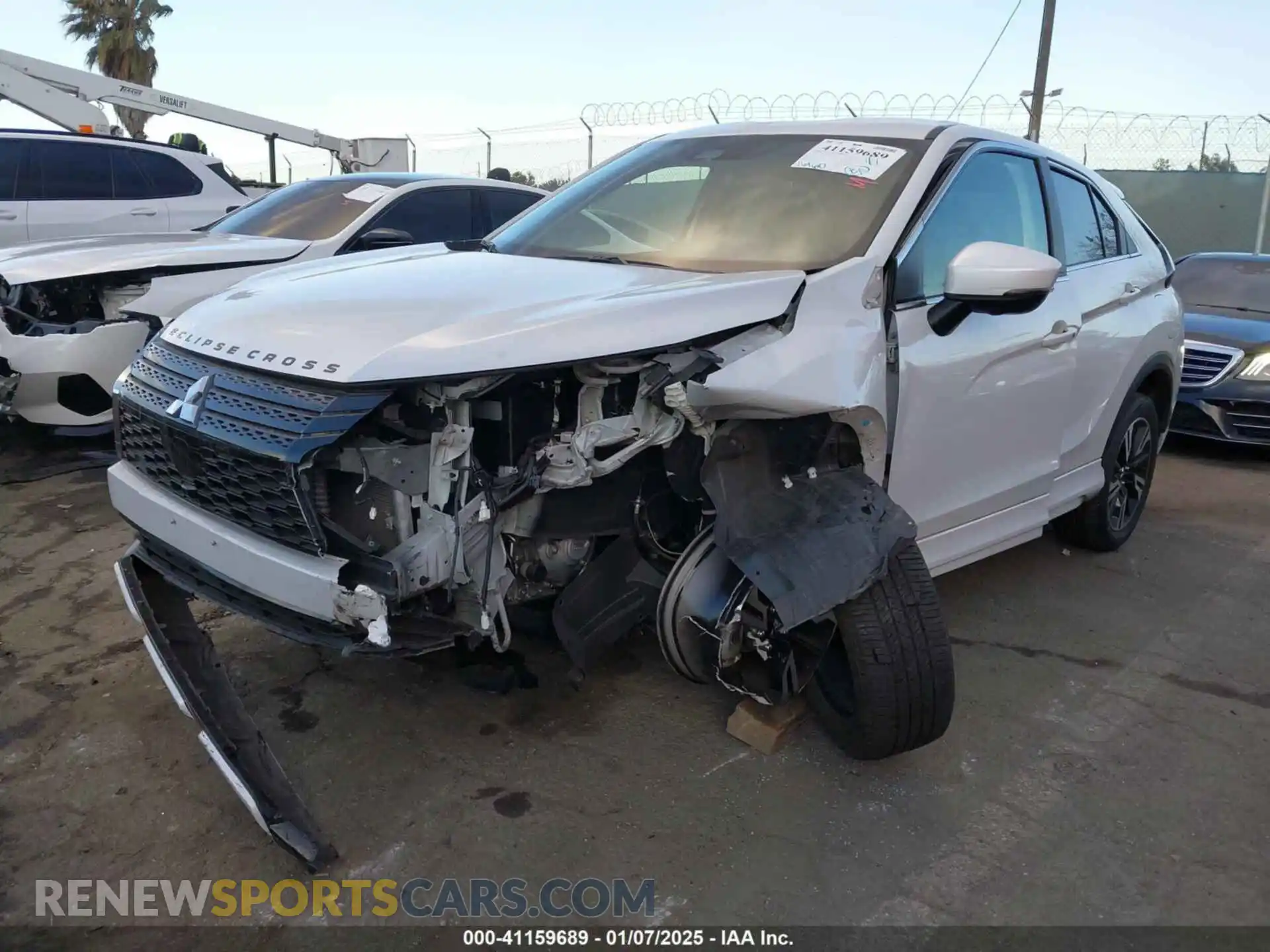 2 Photograph of a damaged car JA4ATWAA3PZ003576 MITSUBISHI ECLIPSE CROSS 2023