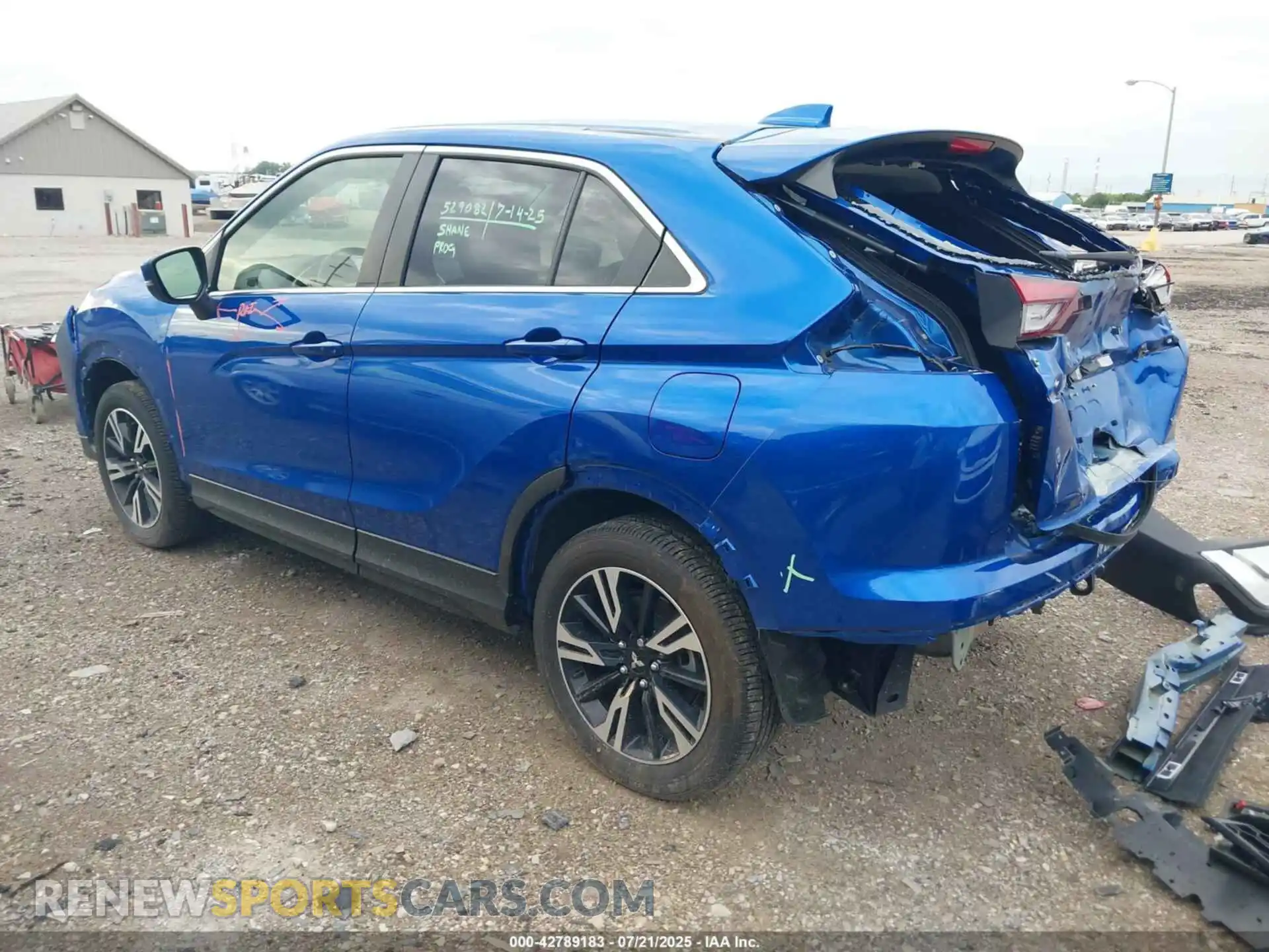3 Photograph of a damaged car JA4ATWAA3PZ034293 MITSUBISHI ECLIPSE CROSS 2023