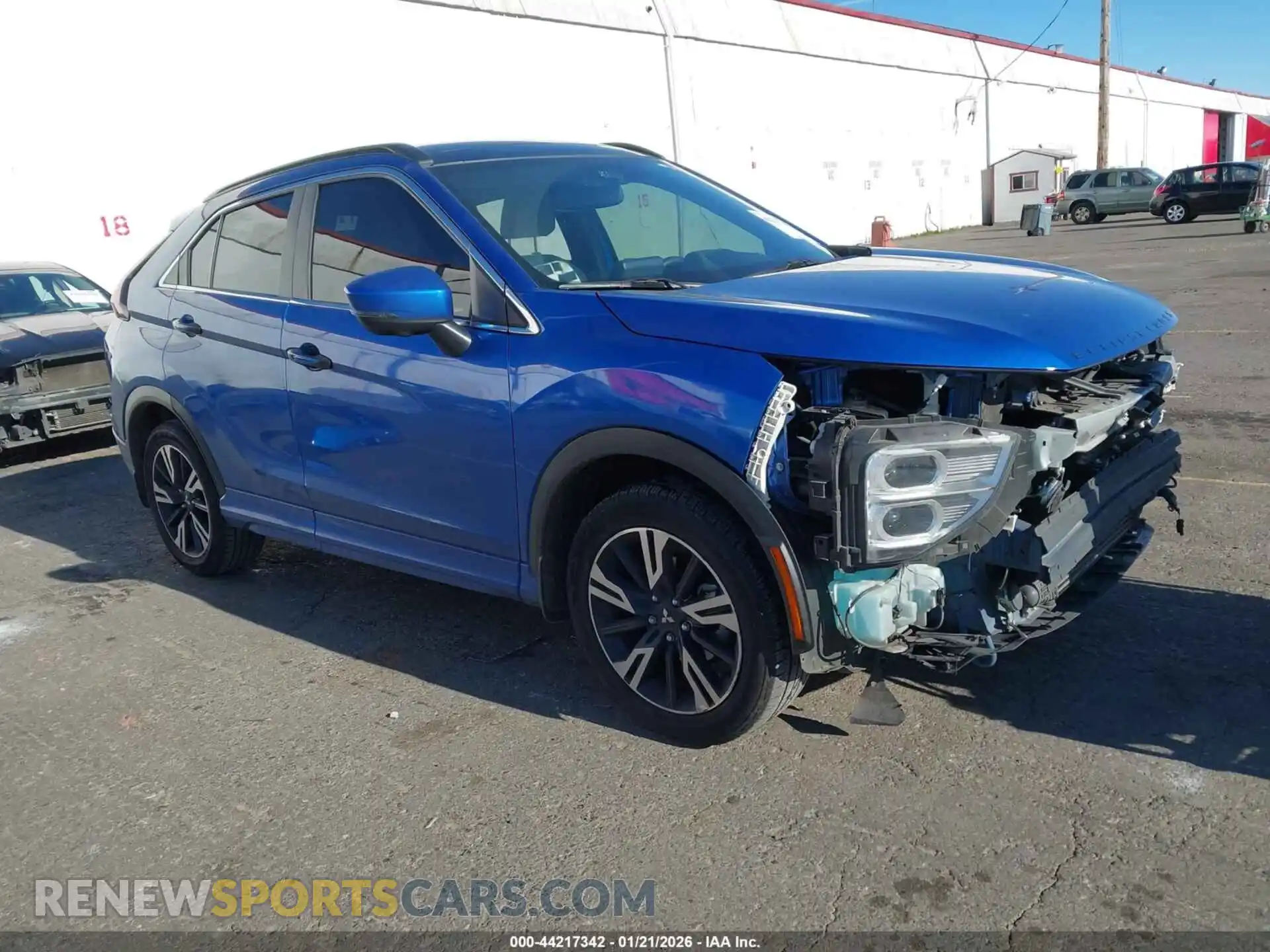 1 Photograph of a damaged car JA4ATWAA3PZ036612 MITSUBISHI ECLIPSE CROSS 2023