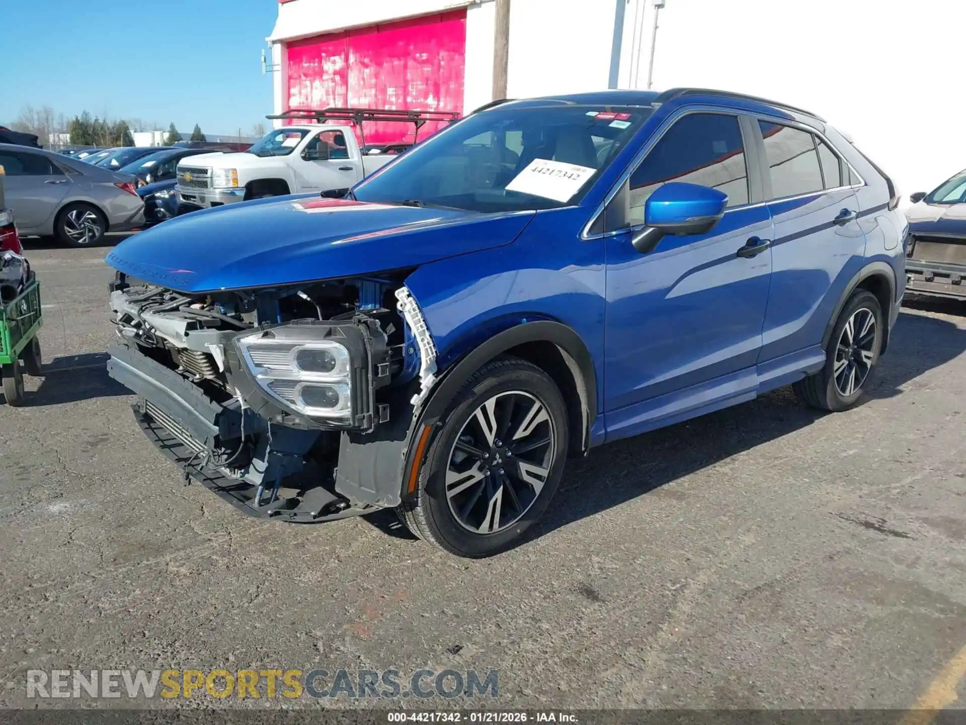 2 Photograph of a damaged car JA4ATWAA3PZ036612 MITSUBISHI ECLIPSE CROSS 2023
