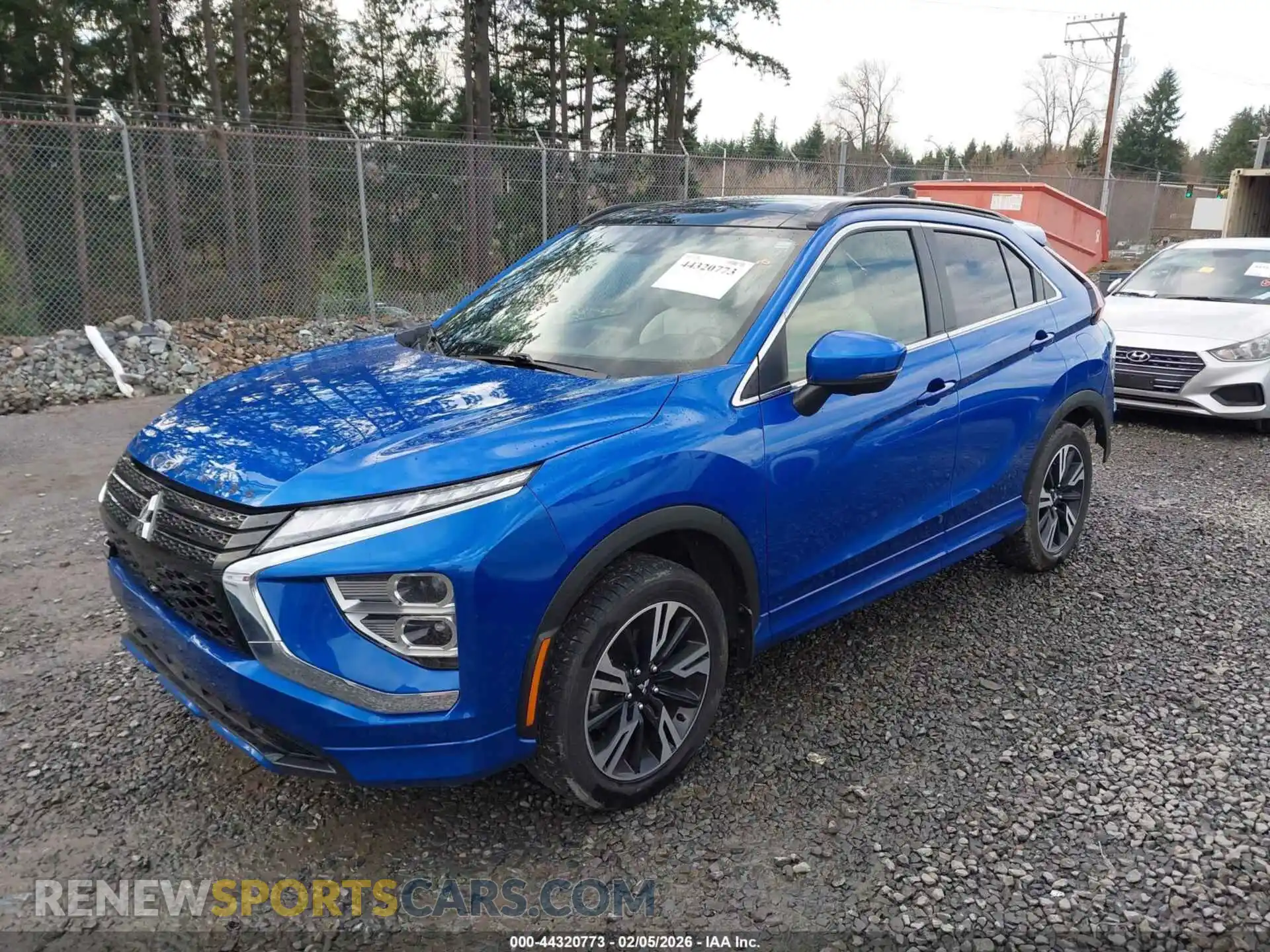 2 Photograph of a damaged car JA4ATWAA4PZ003036 MITSUBISHI ECLIPSE CROSS 2023