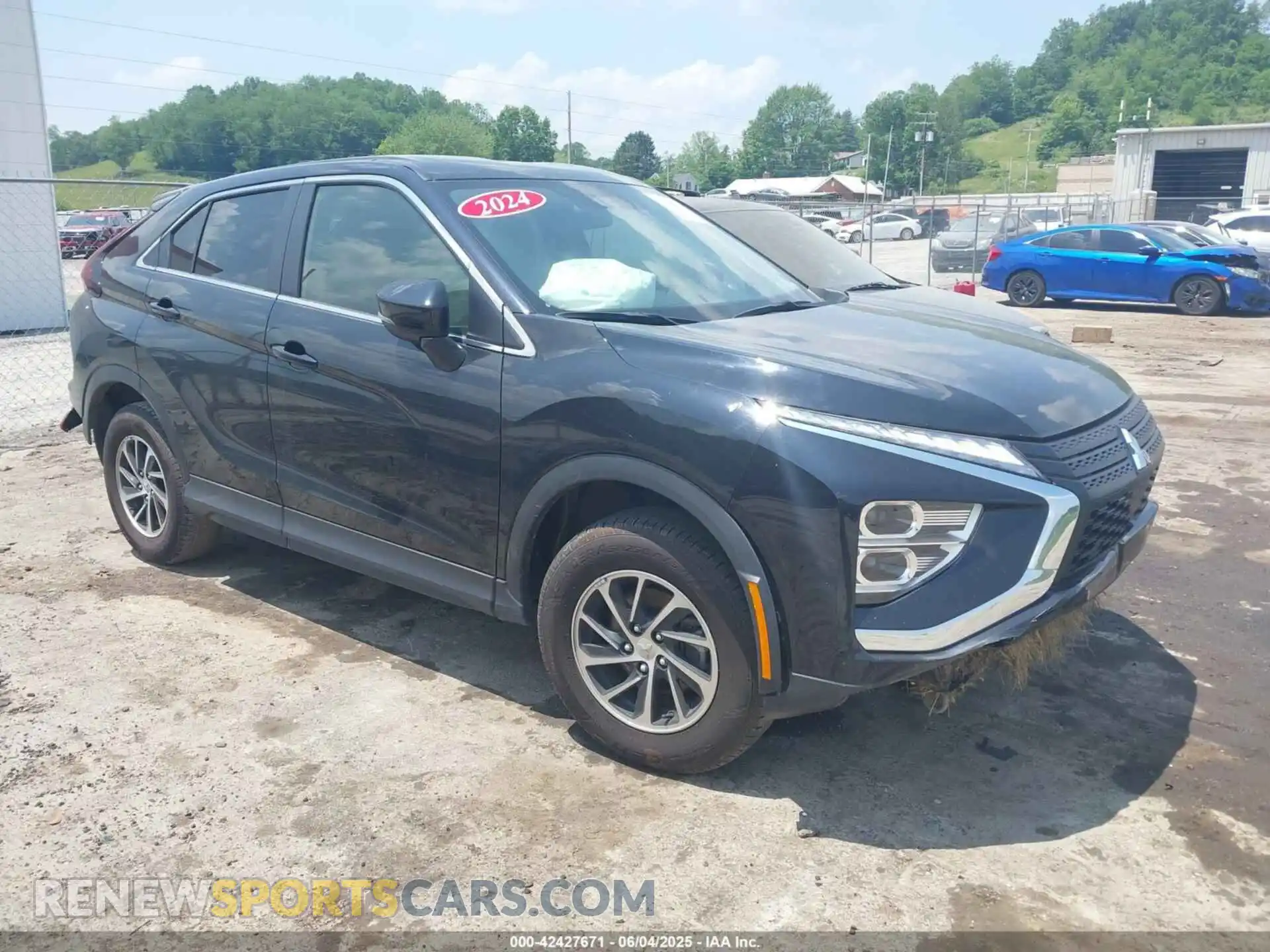1 Photograph of a damaged car JA4ATUAA6RZ060247 MITSUBISHI ECLIPSE CROSS 2024
