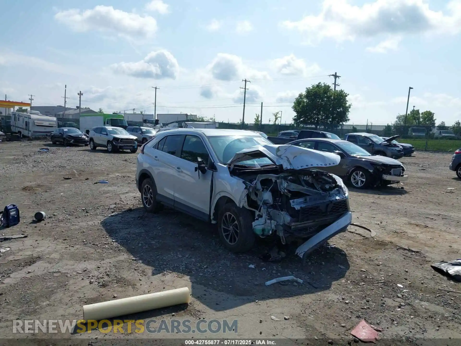 1 Photograph of a damaged car JA4ATUAA7RZ002633 MITSUBISHI ECLIPSE CROSS 2024