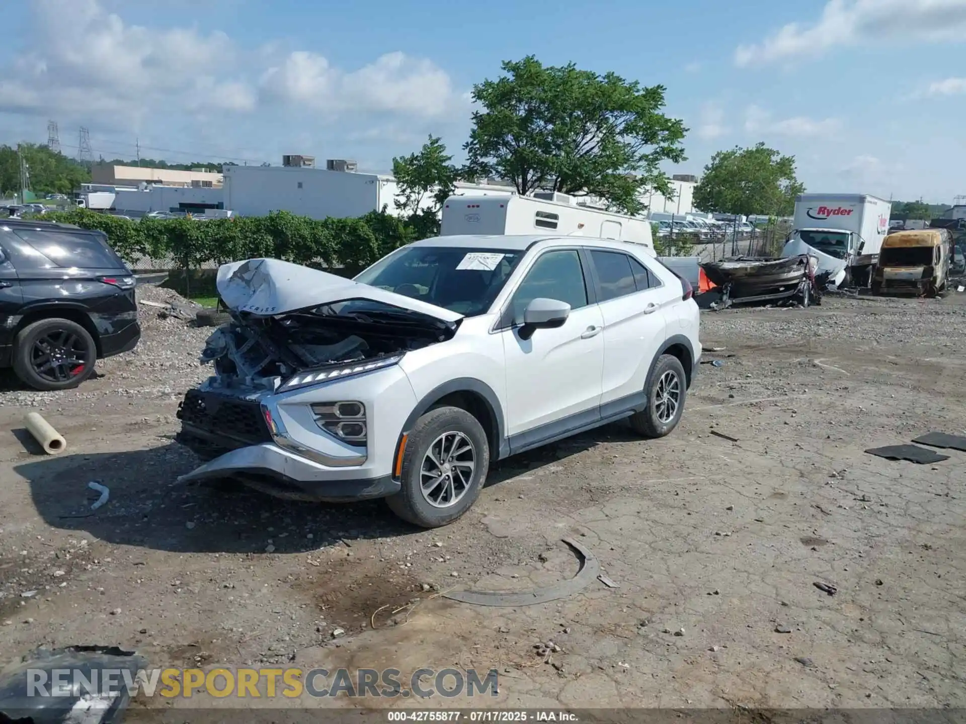 2 Photograph of a damaged car JA4ATUAA7RZ002633 MITSUBISHI ECLIPSE CROSS 2024