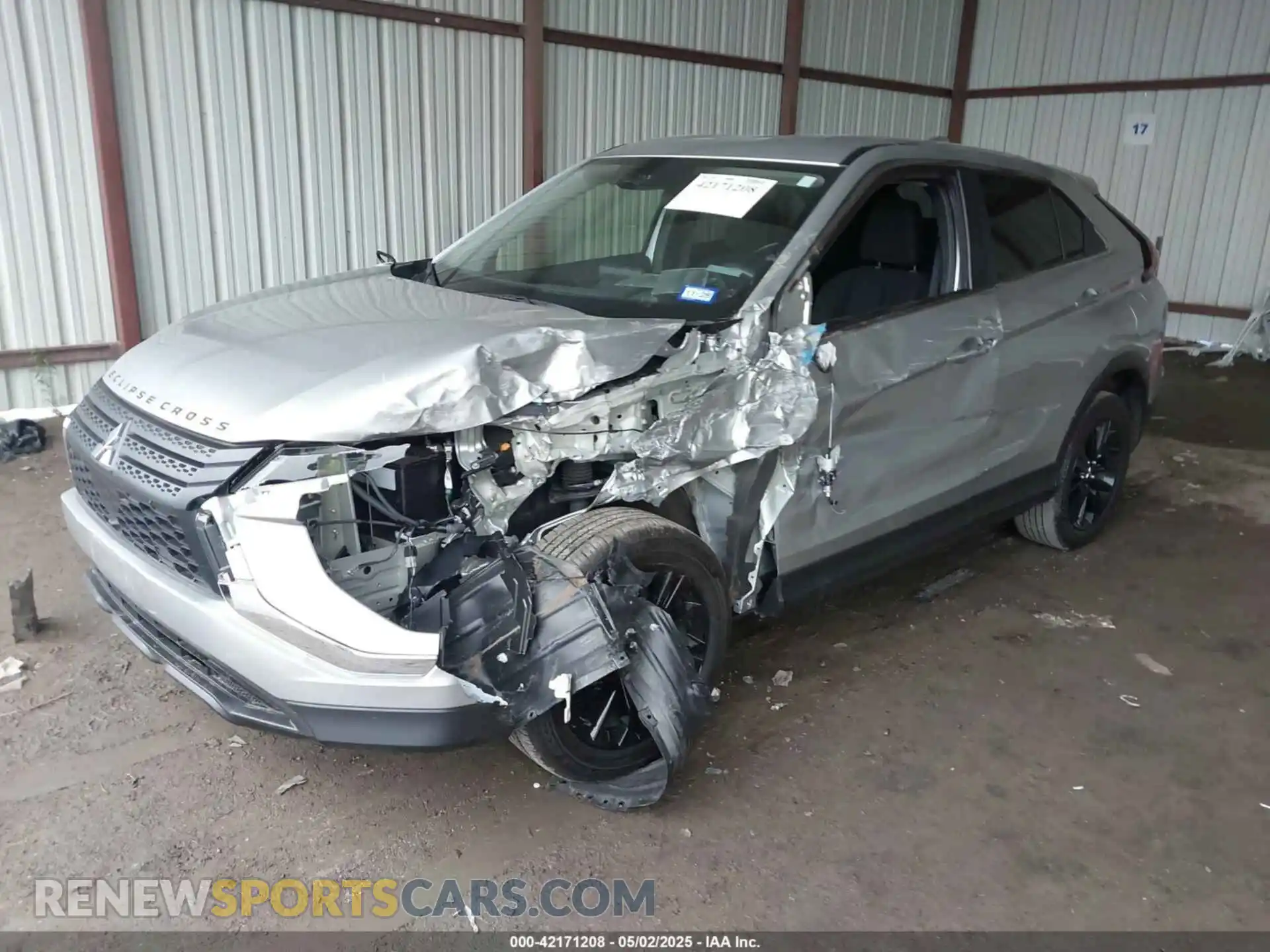 2 Photograph of a damaged car JA4ATVAA0RZ073419 MITSUBISHI ECLIPSE CROSS 2024