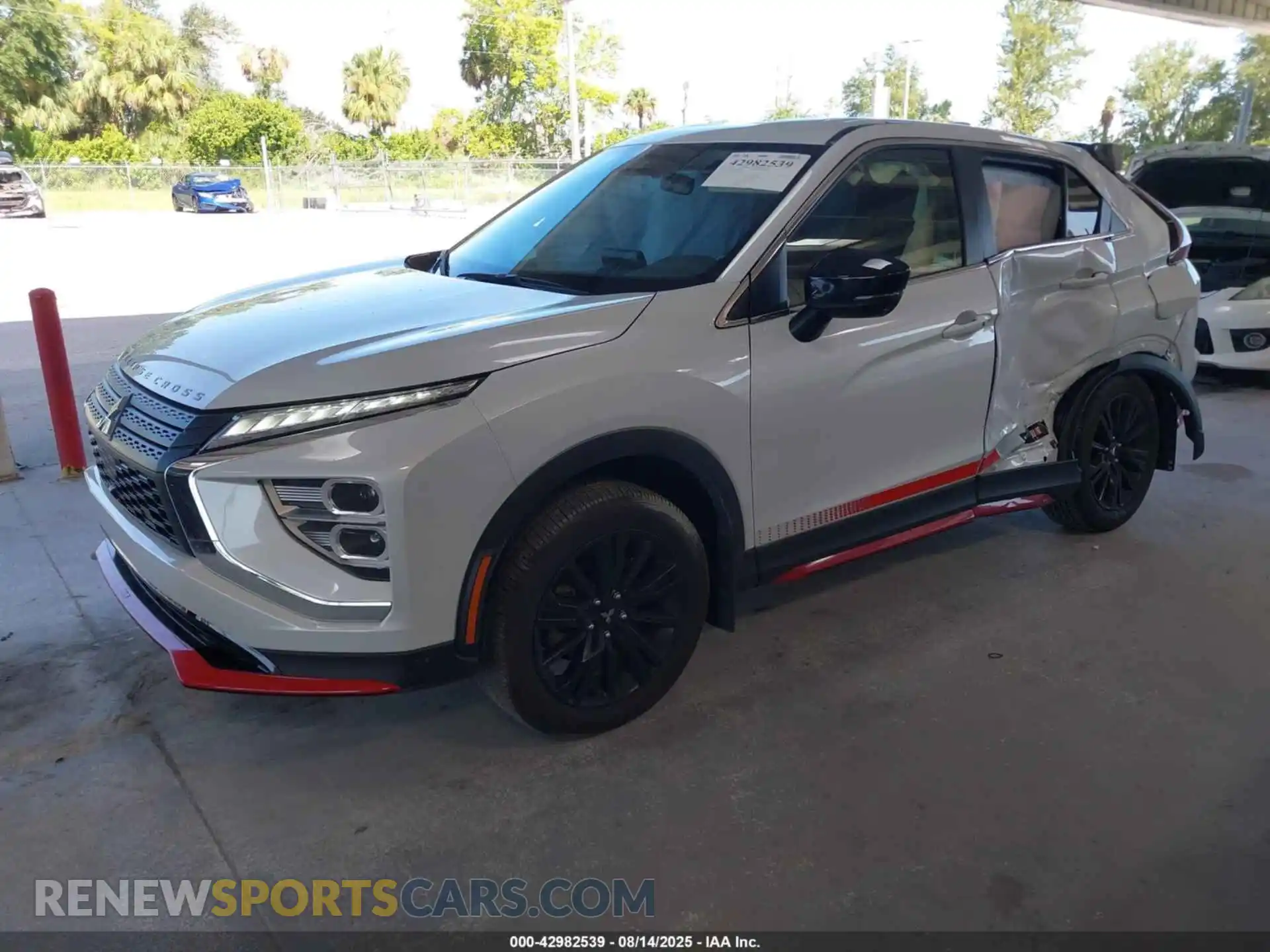 2 Photograph of a damaged car JA4ATVAA1RZ047542 MITSUBISHI ECLIPSE CROSS 2024