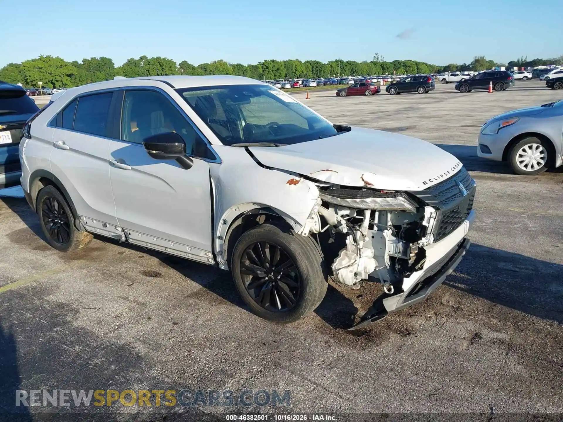 1 Photograph of a damaged car JA4ATVAA6RZ041316 MITSUBISHI ECLIPSE CROSS 2024