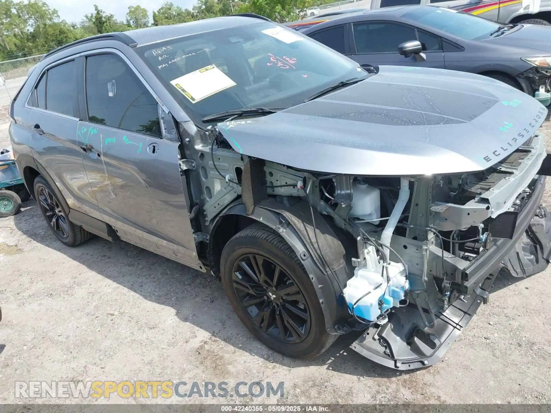 1 Photograph of a damaged car JA4ATVAA7RZ057962 MITSUBISHI ECLIPSE CROSS 2024
