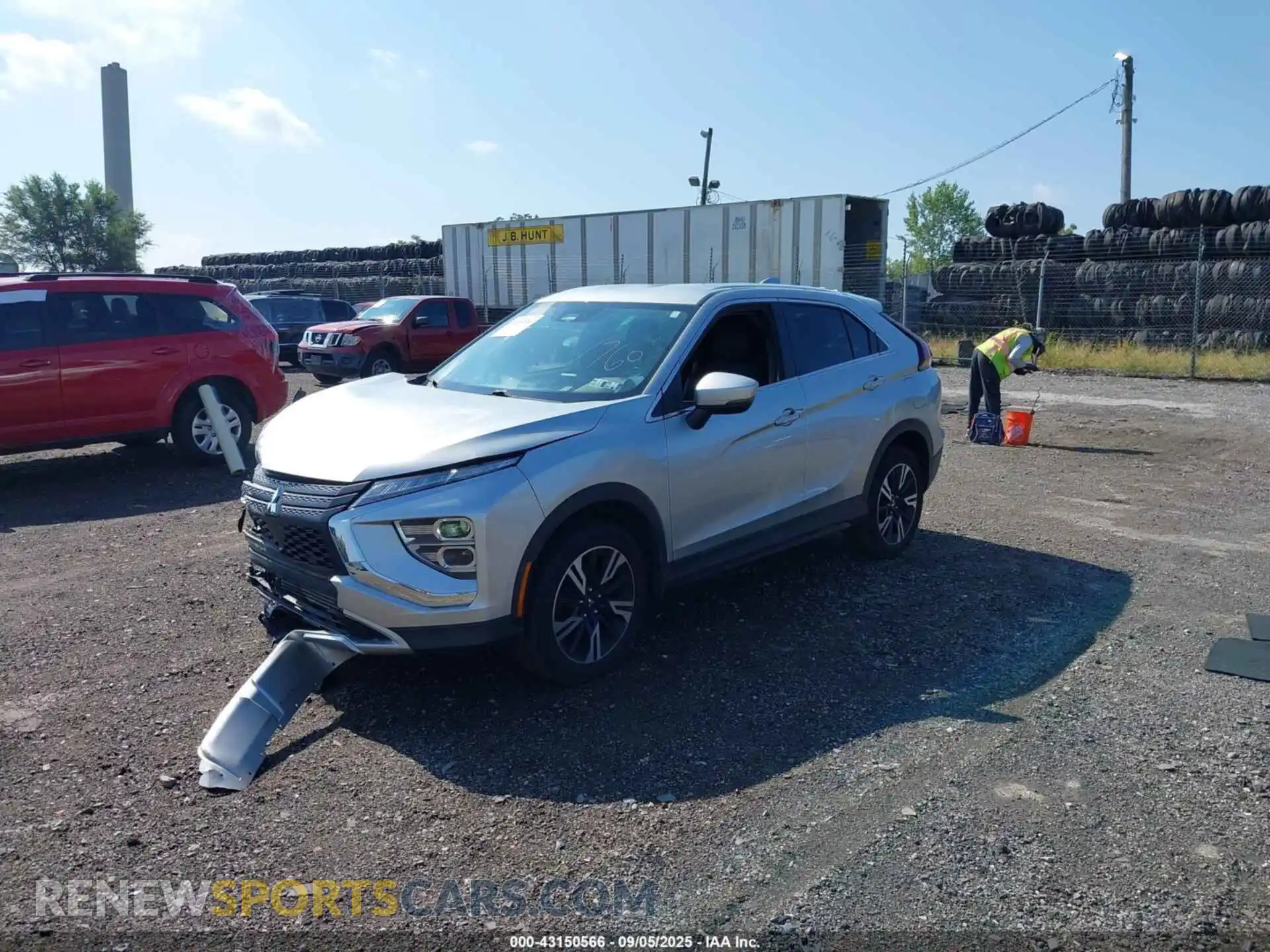 2 Photograph of a damaged car JA4ATWAA0RZ023450 MITSUBISHI ECLIPSE CROSS 2024