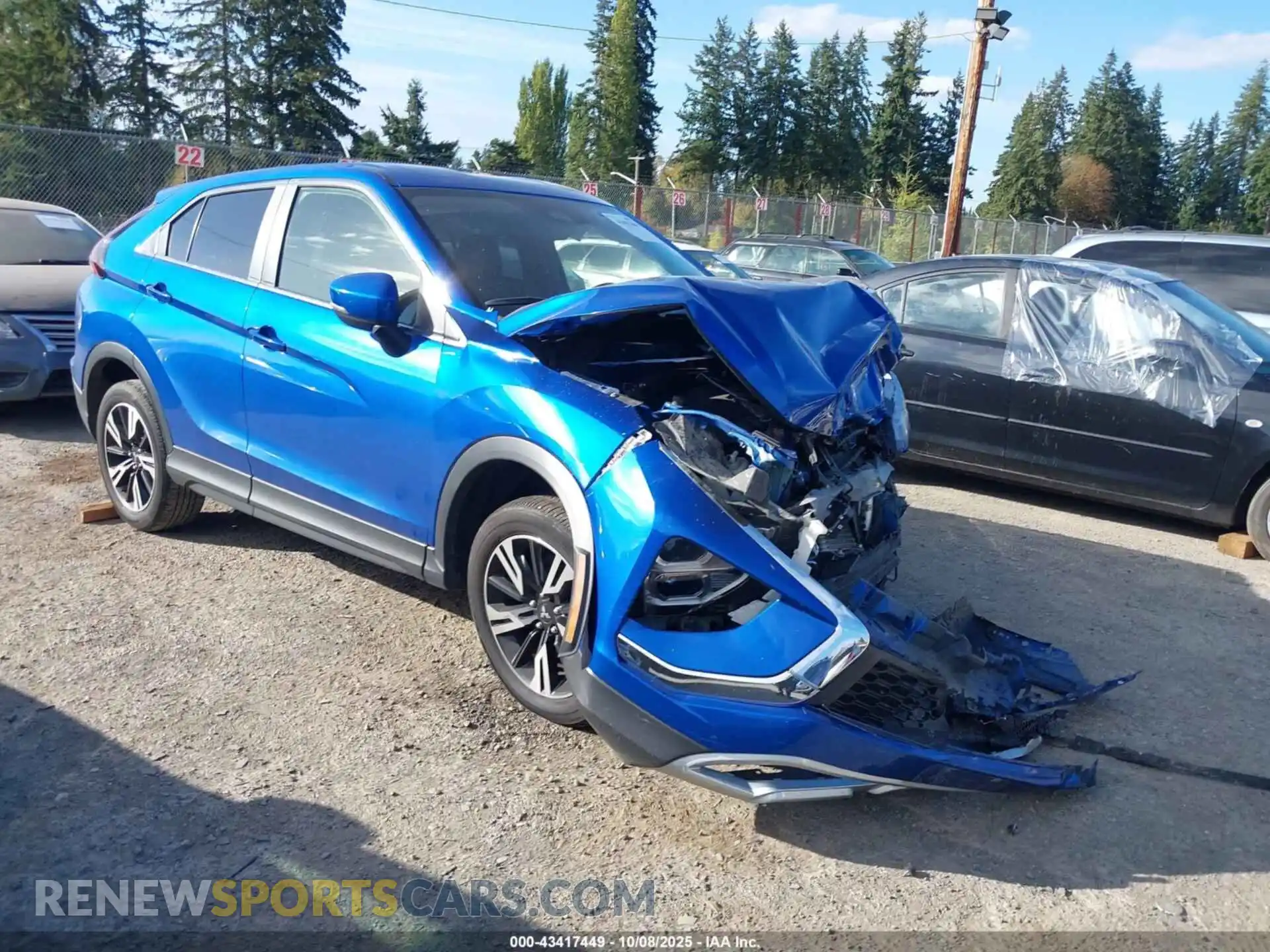 1 Photograph of a damaged car JA4ATWAA0RZ047845 MITSUBISHI ECLIPSE CROSS 2024