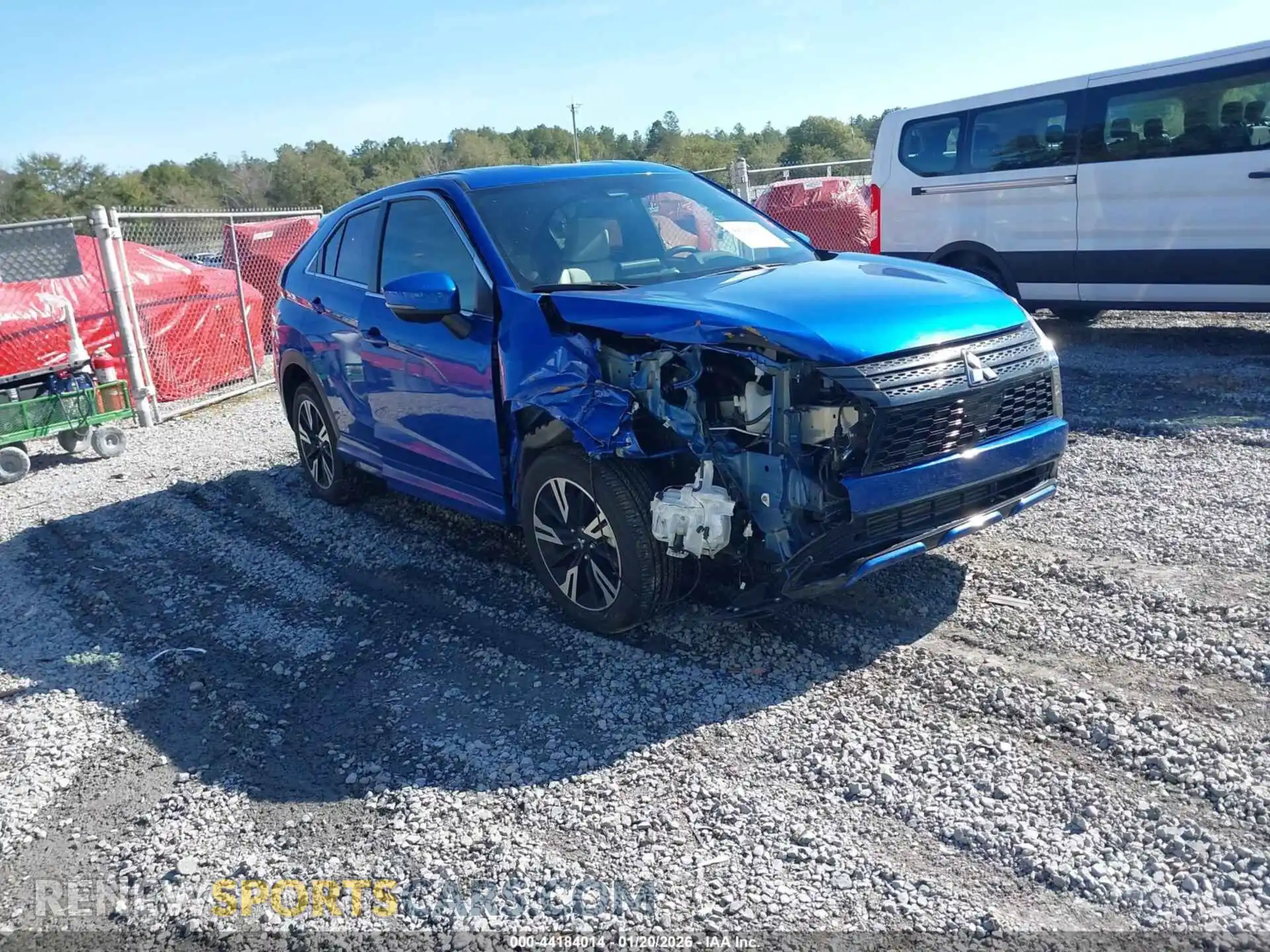 1 Photograph of a damaged car JA4ATWAA1RZ077100 MITSUBISHI ECLIPSE CROSS 2024