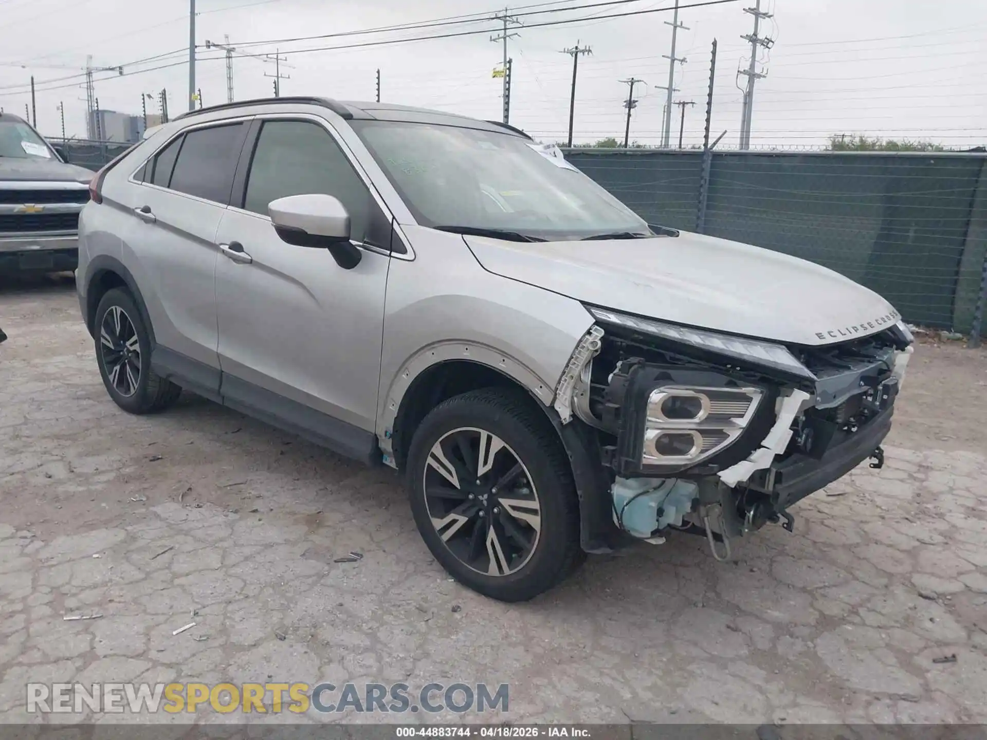 1 Photograph of a damaged car JA4ATWAA1RZ080255 MITSUBISHI ECLIPSE CROSS 2024